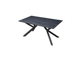 Zwarte eettafels Zwarte eettafels