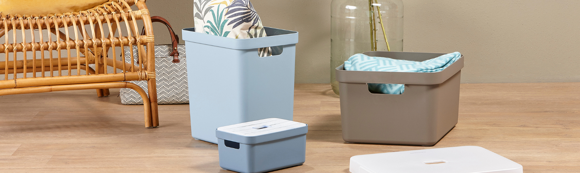 Rangement pratique pour le nettoyage de printemps 