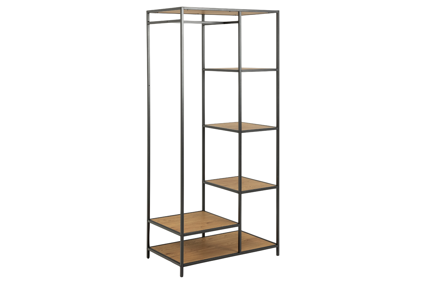Opbergrek 77x45x165cm - decor - eik
