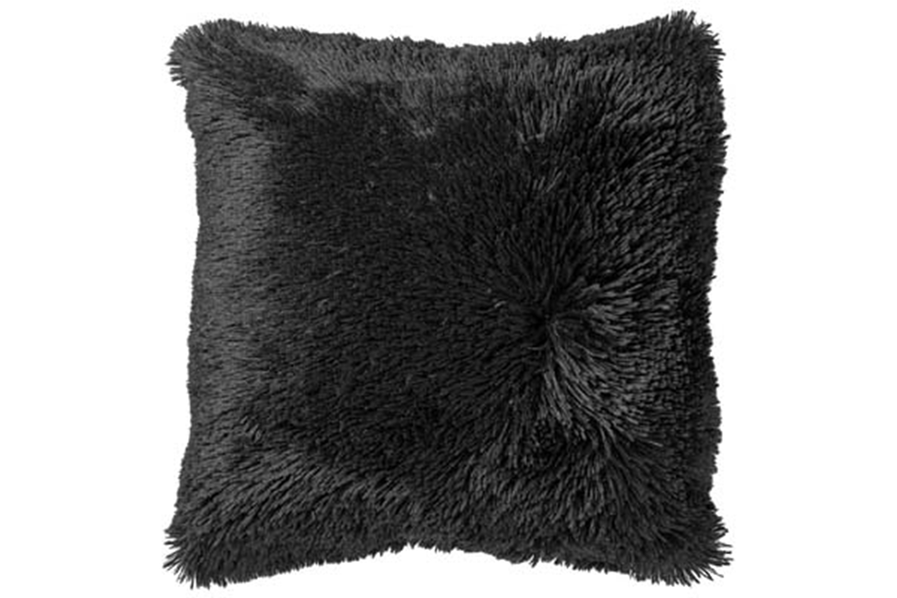 Coussin Fluffy  45x45cm - tissu - raven