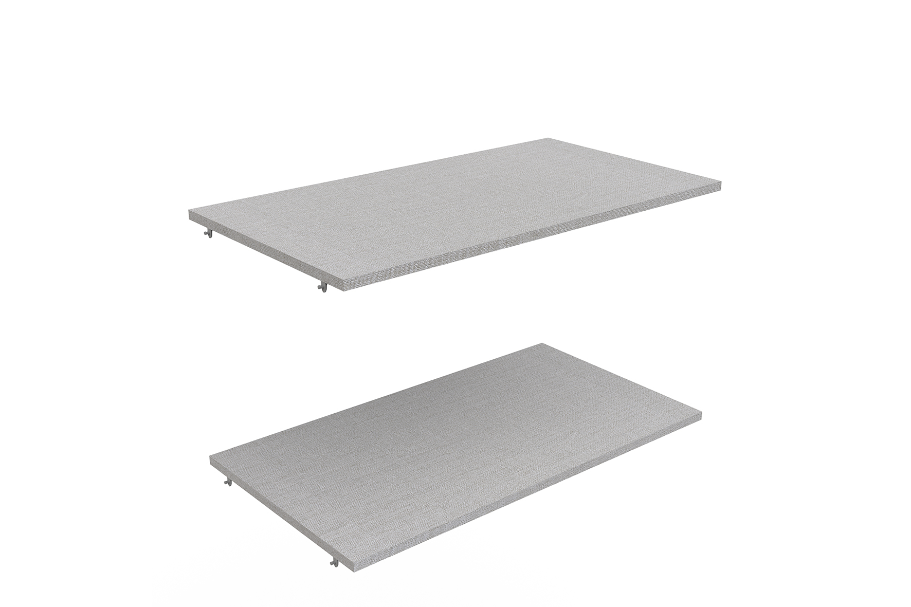 Legplank Ghost 72cm set van 2