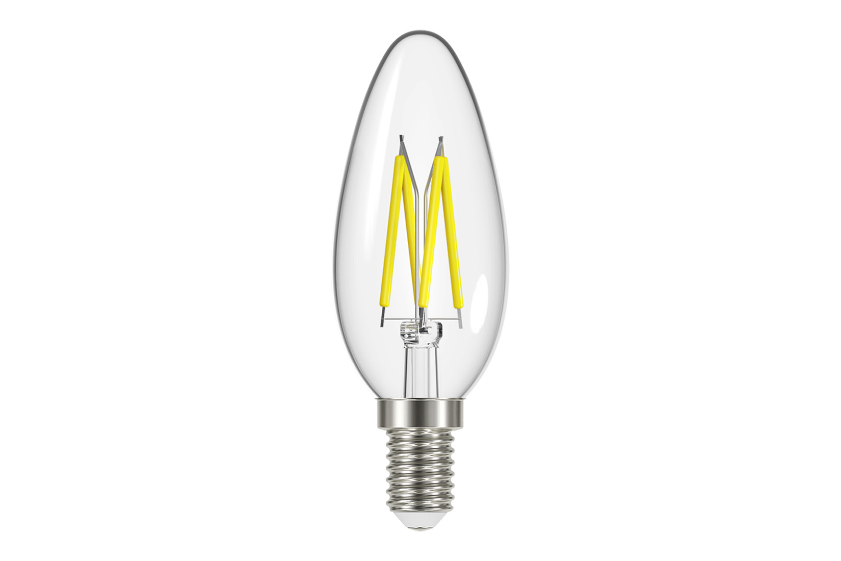 Ledlamp Kaars 2,1W E14 set van 2