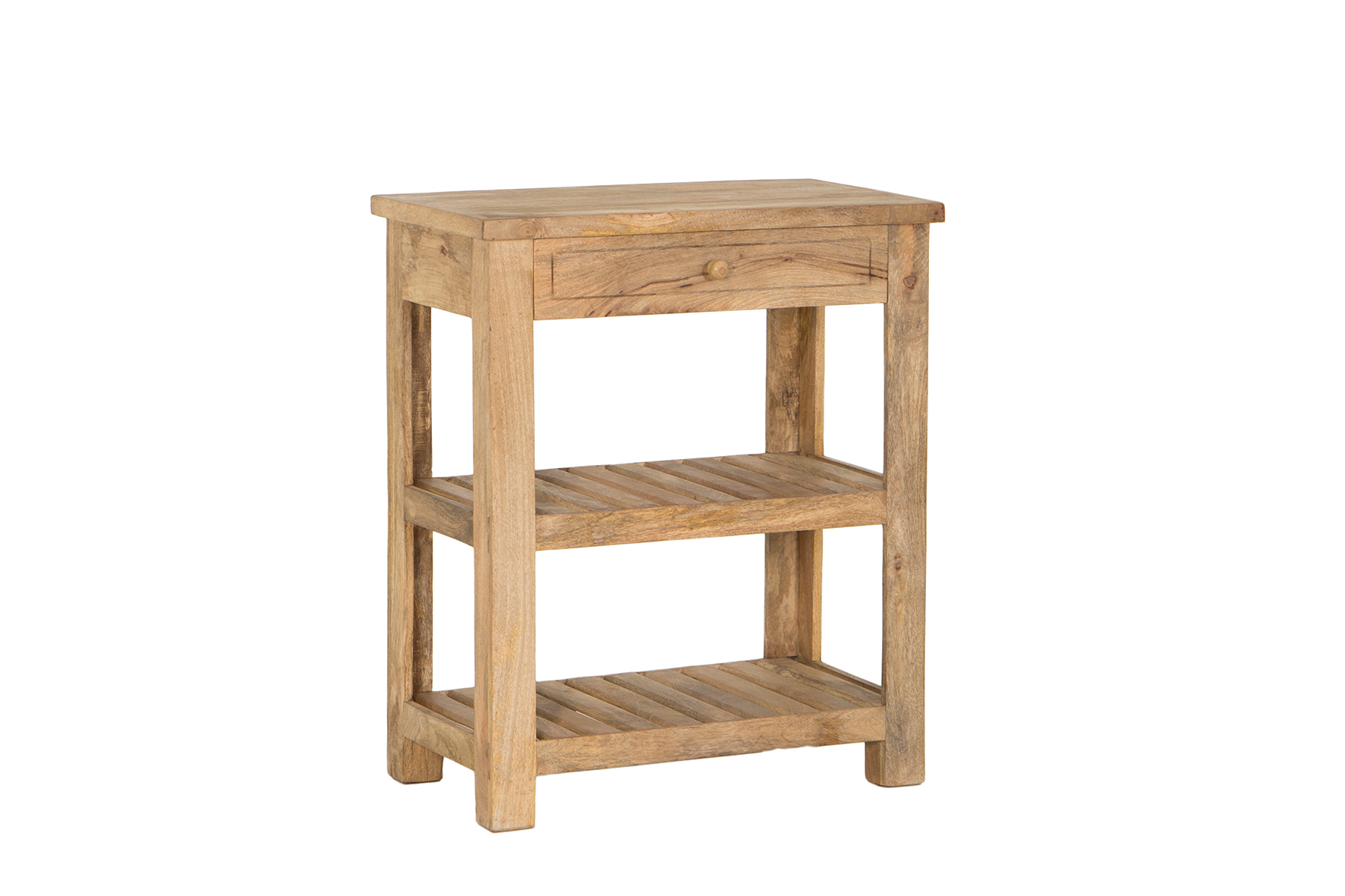 Wandtafel Levente 76x45cm - mango massief - naturel