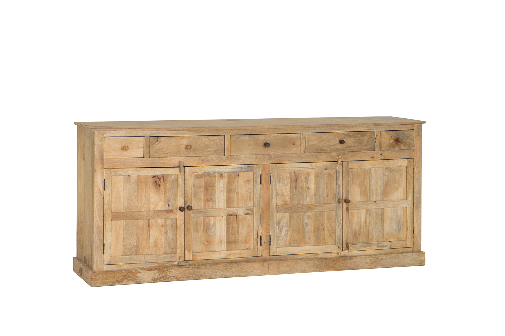 Dressoir Capriccio 237cm  - mango massief - naturel