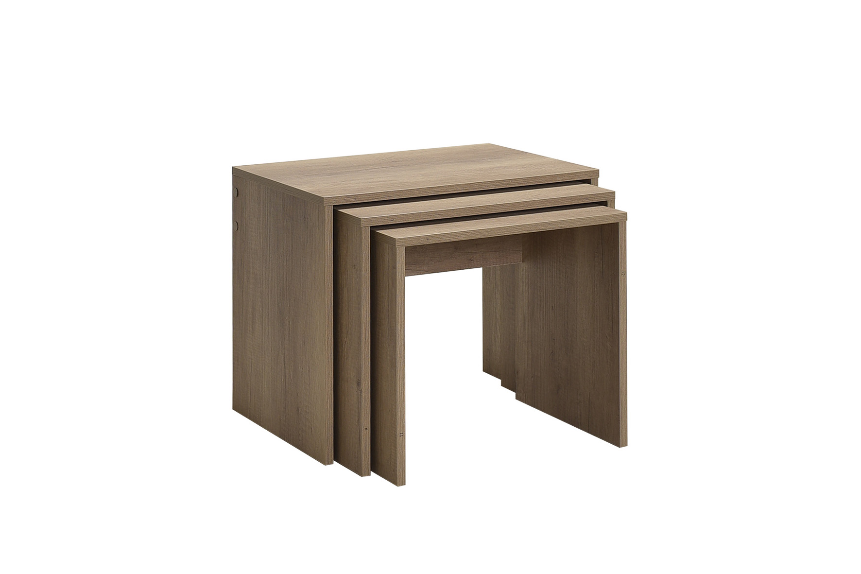 Table d'appoint Izuma 55x40cm, lot de 3