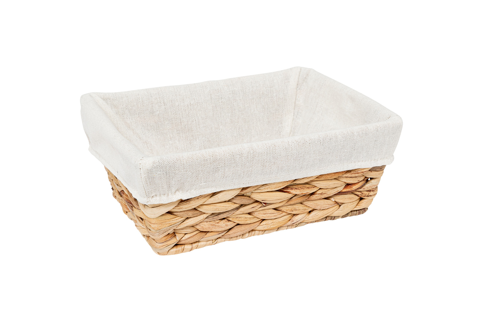Broodmand 25,5x18,5cm - hyacint - naturel