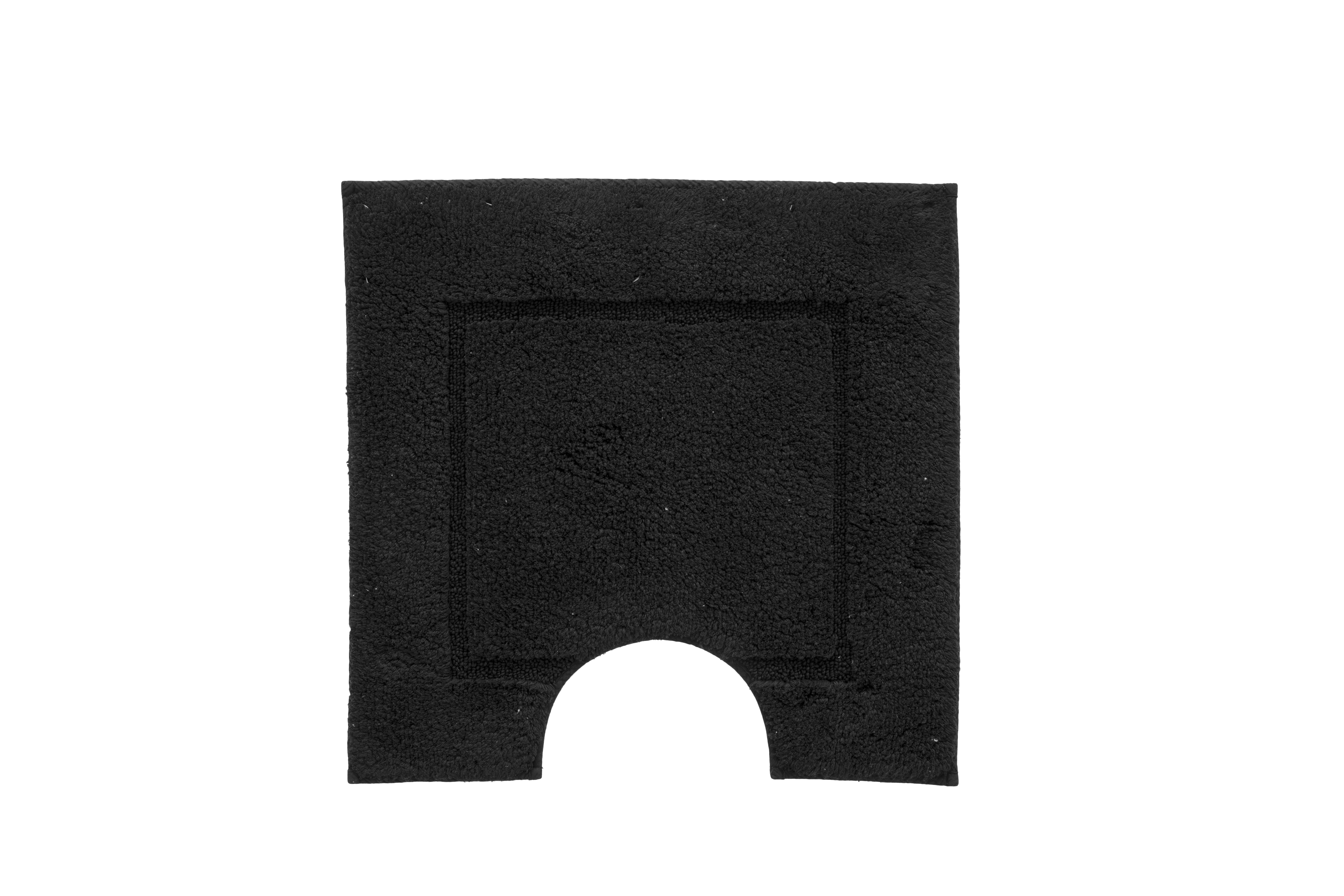 Wc-mat Prestige 59x59cm black