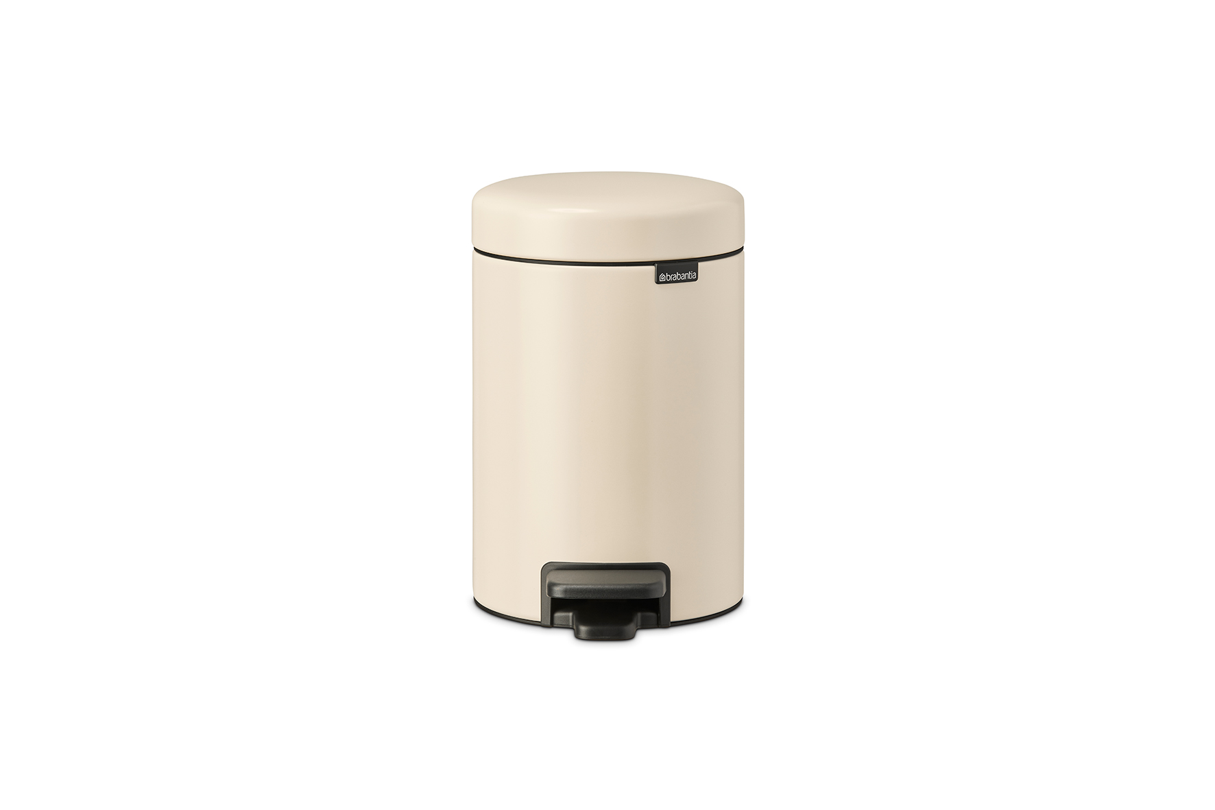 Poubelle à pédale NewIcon Brabantia 3L soft beige