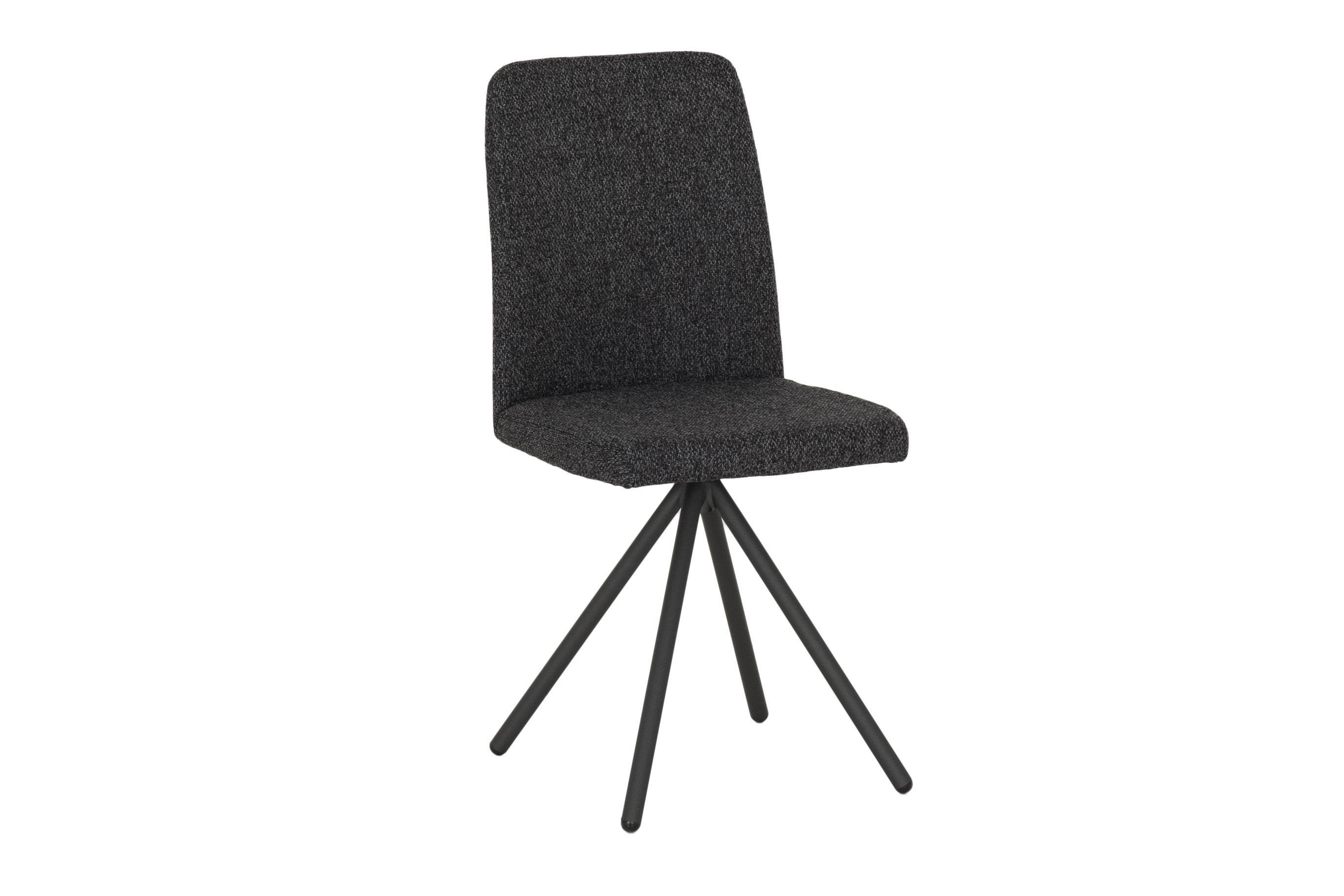 Chaise Pinot 44,5x61x90cm - acier/tissu - carbon
