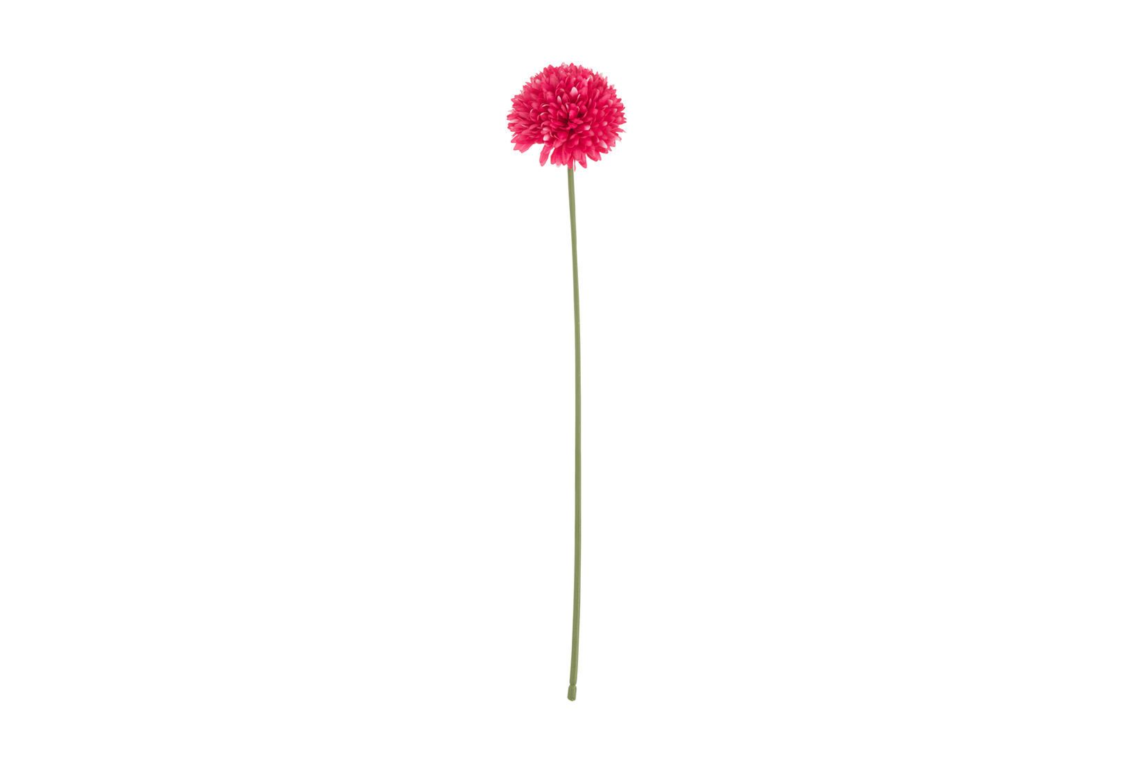 Kunstbloem Chrysant H78cm - kunststof - roze
