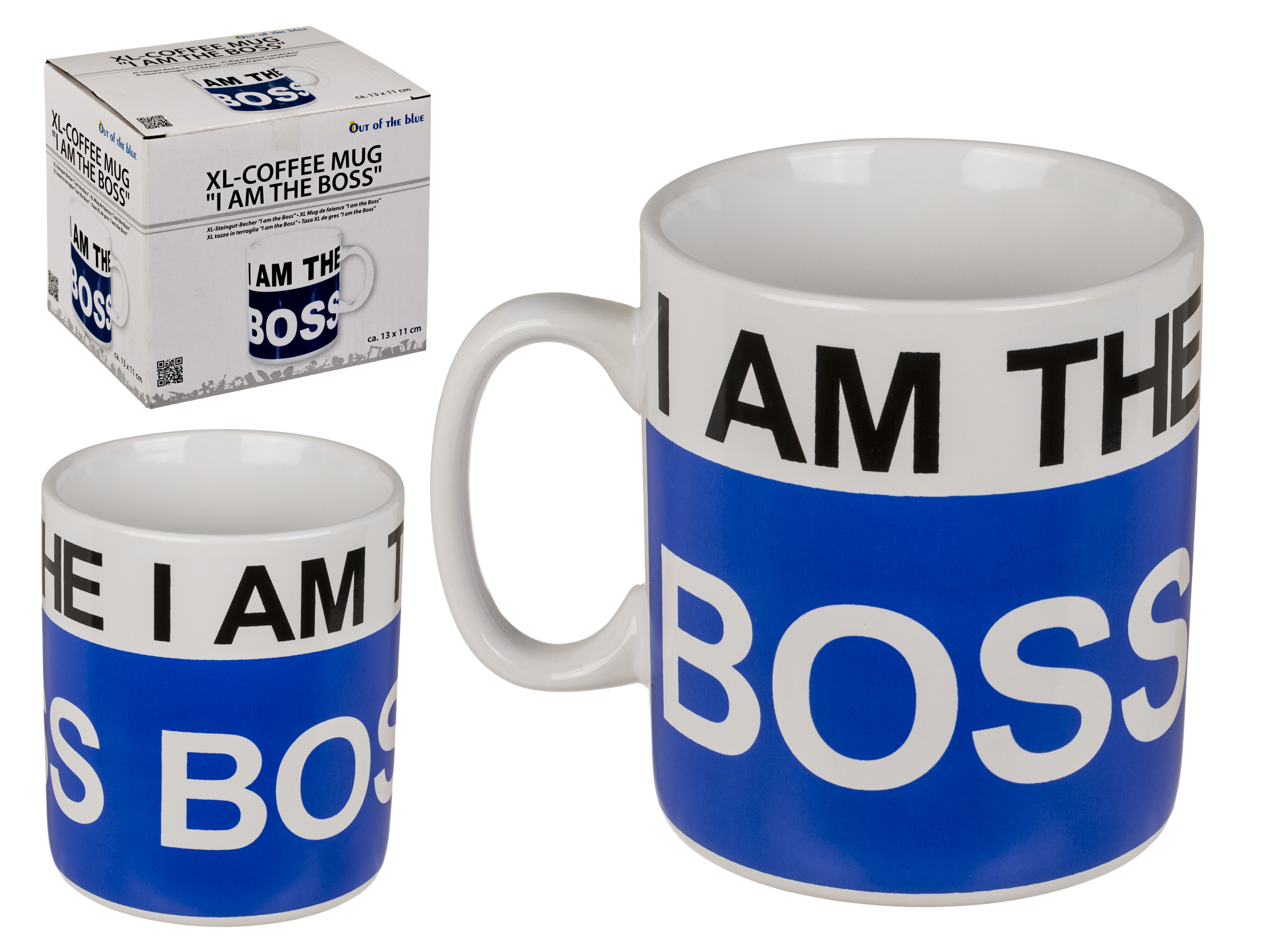 Mug I Am The Boss 75cl