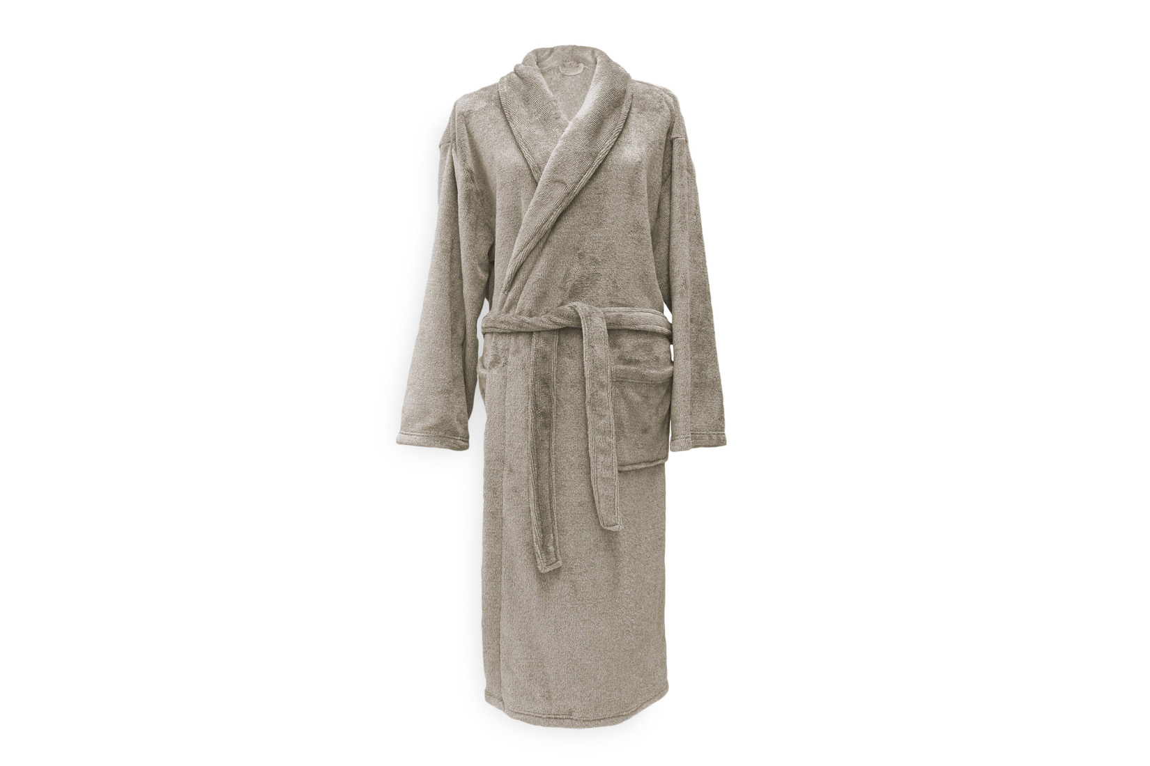 Peignoir XL flanelle shady sand