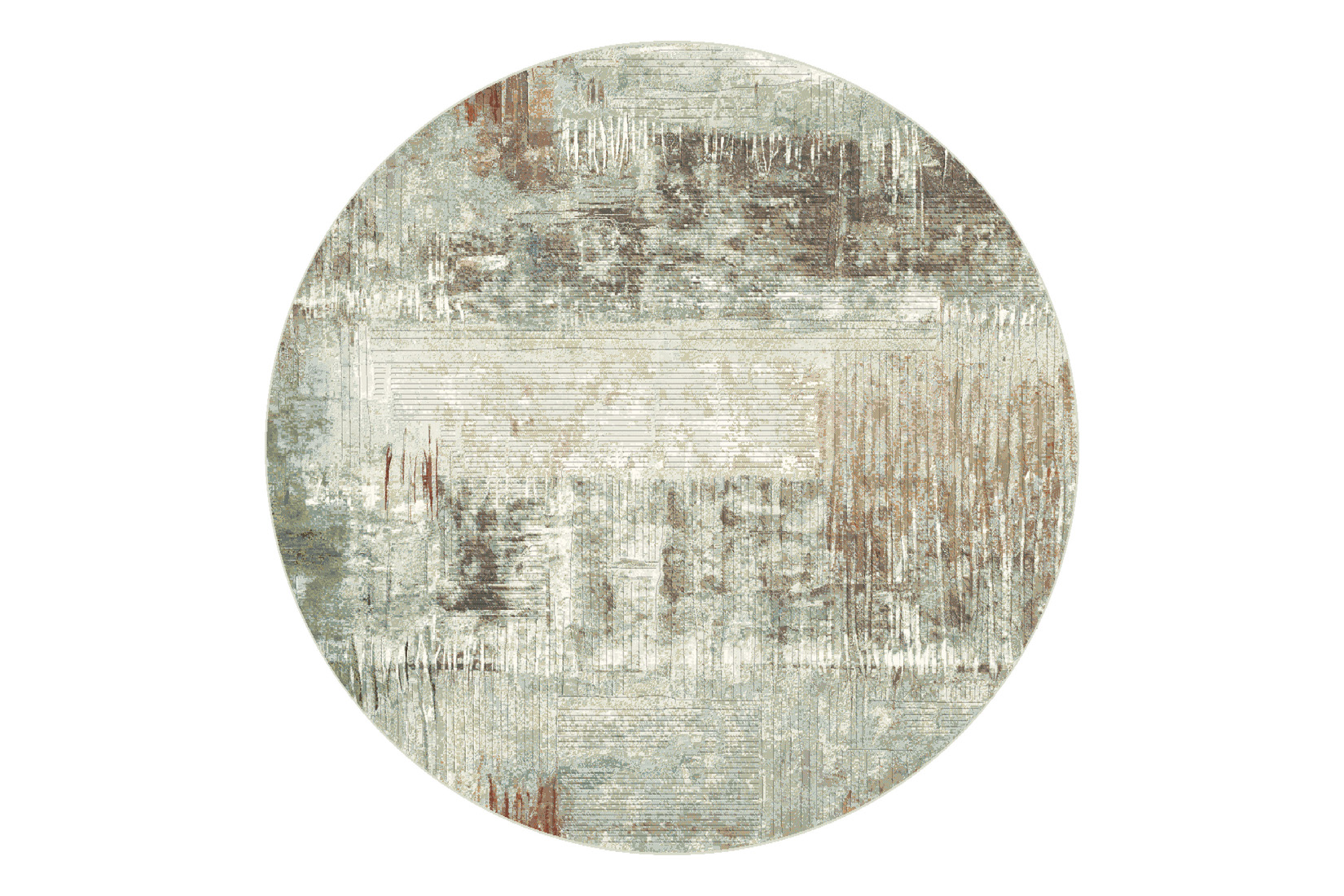 Rond tapijt Aspero Ø240cm - polyester - multicolor