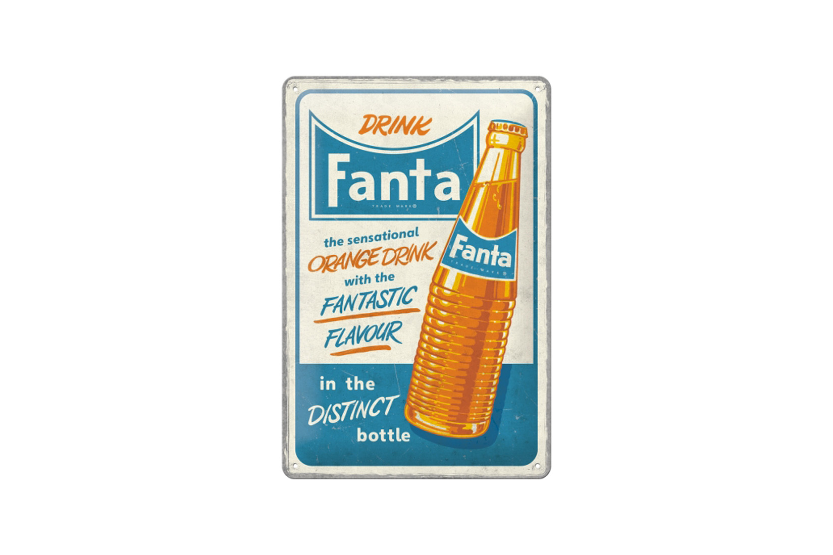 Plakkaat 20x30cm Fanta