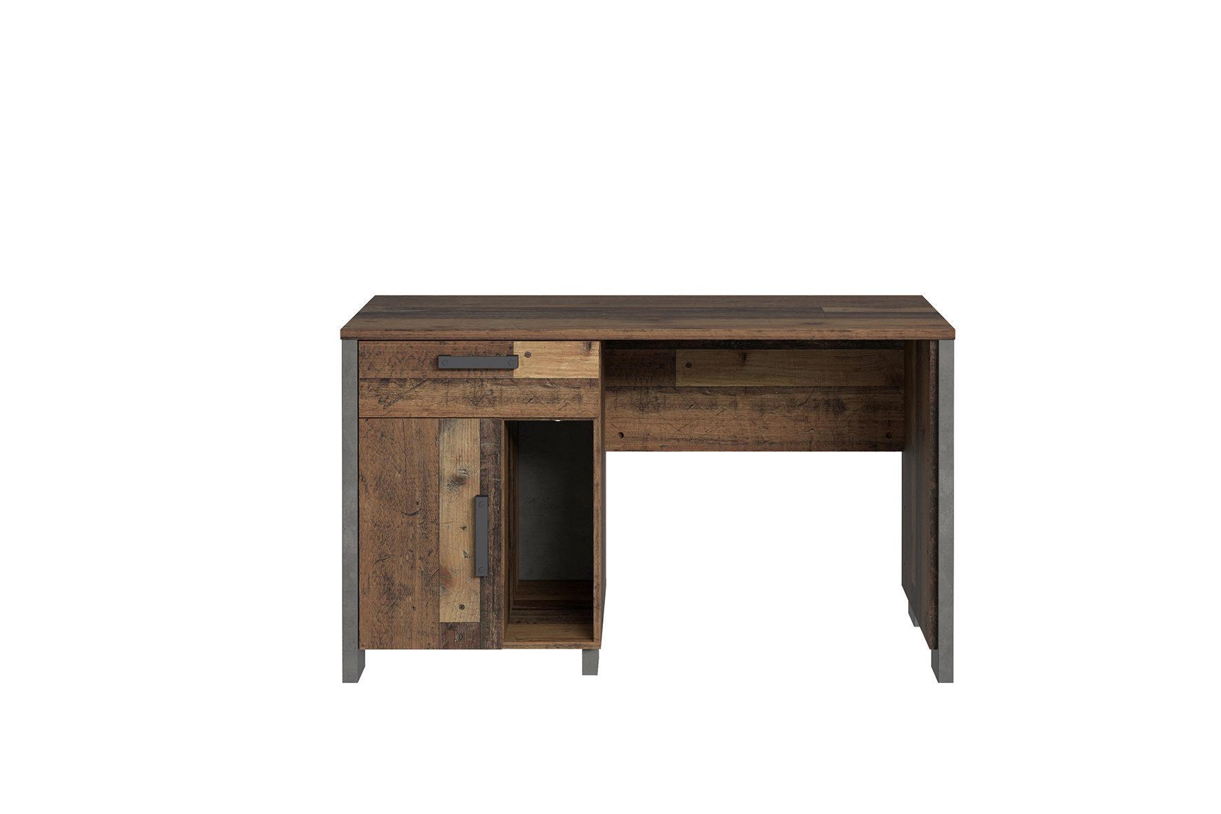 Bureau Clif 127x60cm - décor - old wood & béton