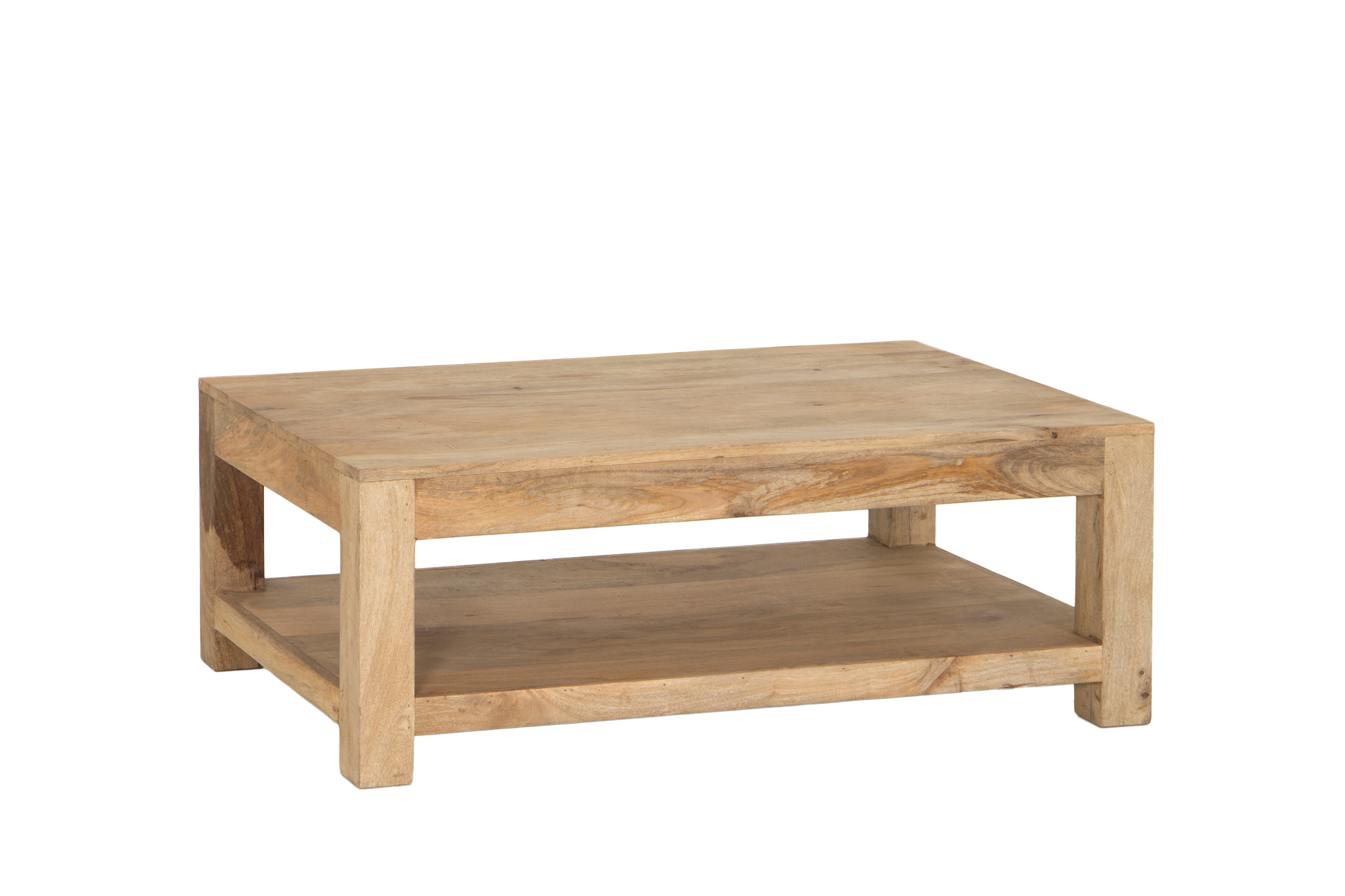 Salontafel Faust 123x75cm  - mango massief - naturel