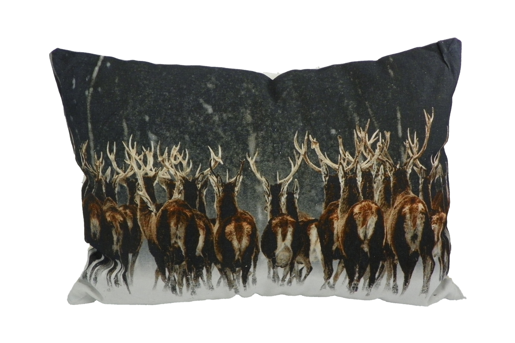 Kussen Kudde herten 50x35cm - katoen - multicolor
