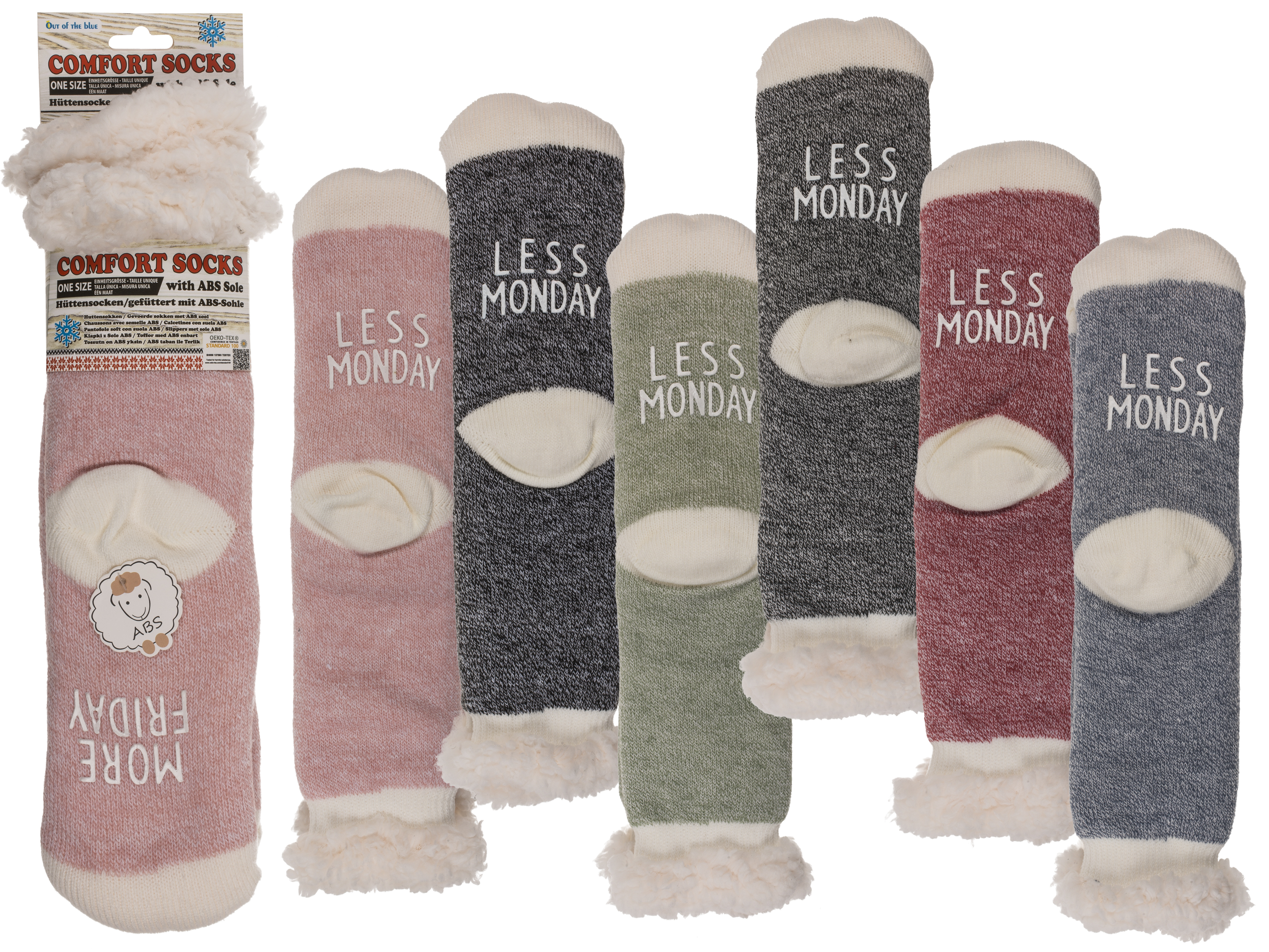 Lot De 2 Paires Chaussettes ESPRIT Femme - Coton Bio - Rayures Fines - Taille 35-42 - Confortables Et Respirantes