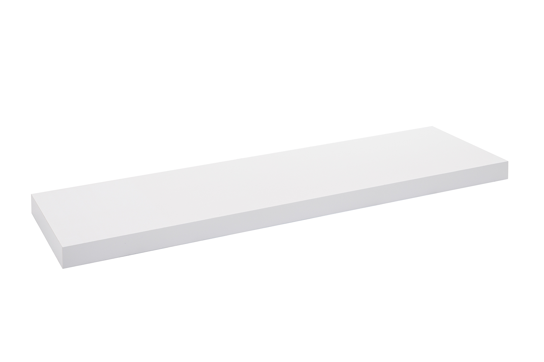 Tablette murale 90x23,5x3,8cm blanc