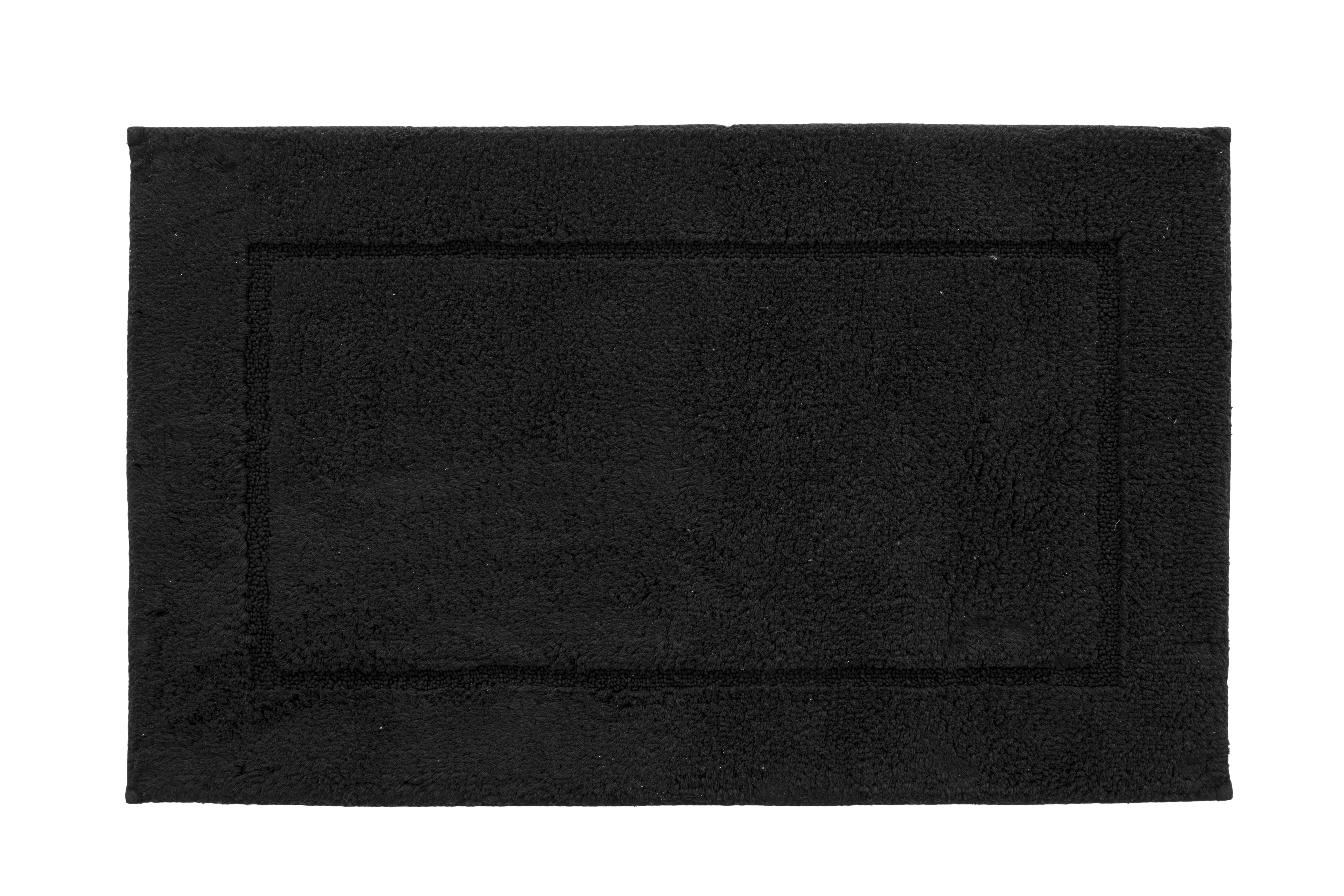 Badmat Prestige 70x120cm - katoen - zwart