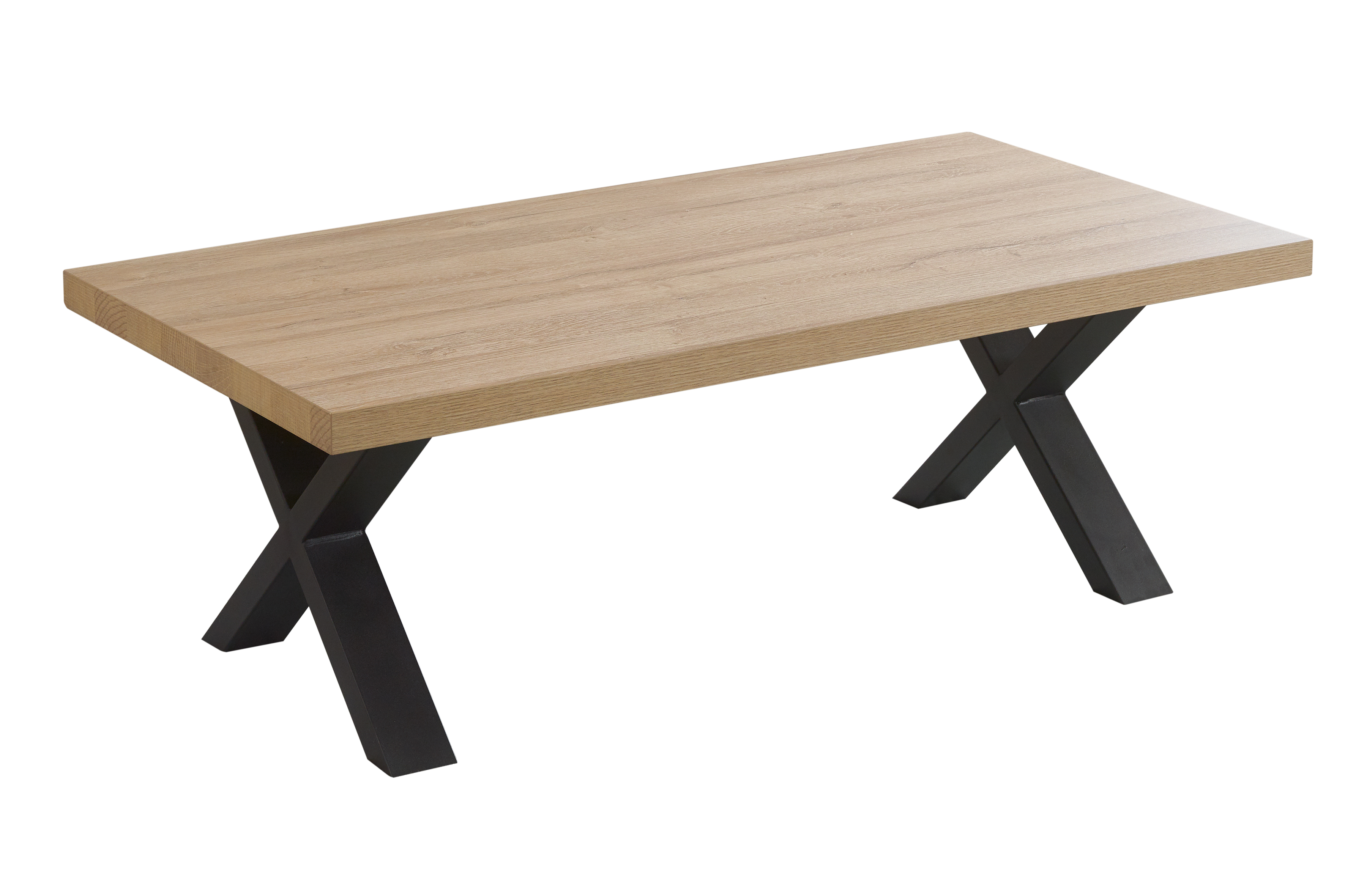 Table Marnix 200x100cm - décor - marron