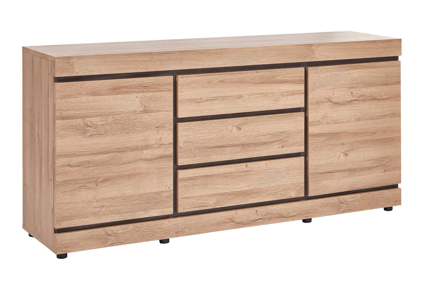 Buffet Marnix 189cm - décor - marron