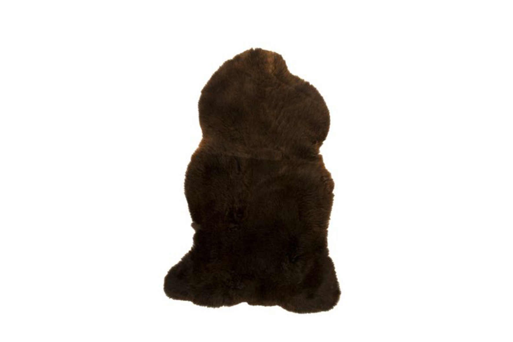 Peau de mouton Islande 60x110cm noir