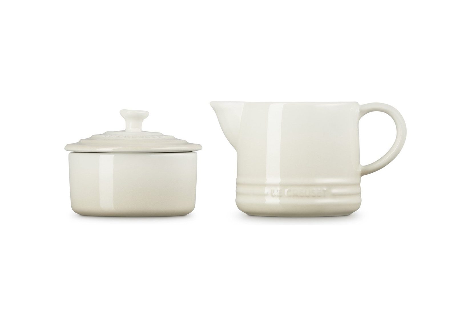 Pot à lait et sucrier Le Creuset
