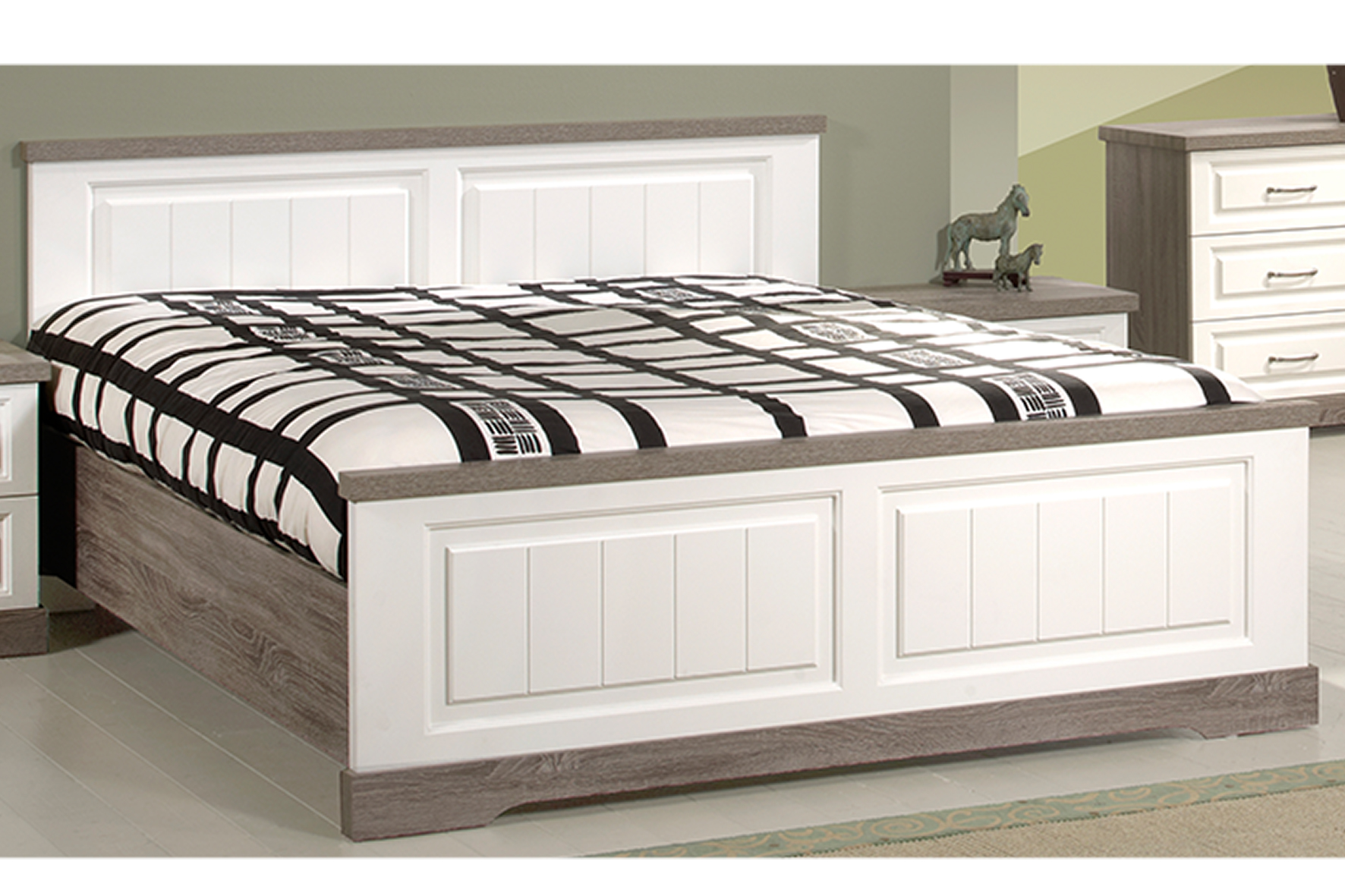 Bed 160x200cm - decor - truffel & porcelein