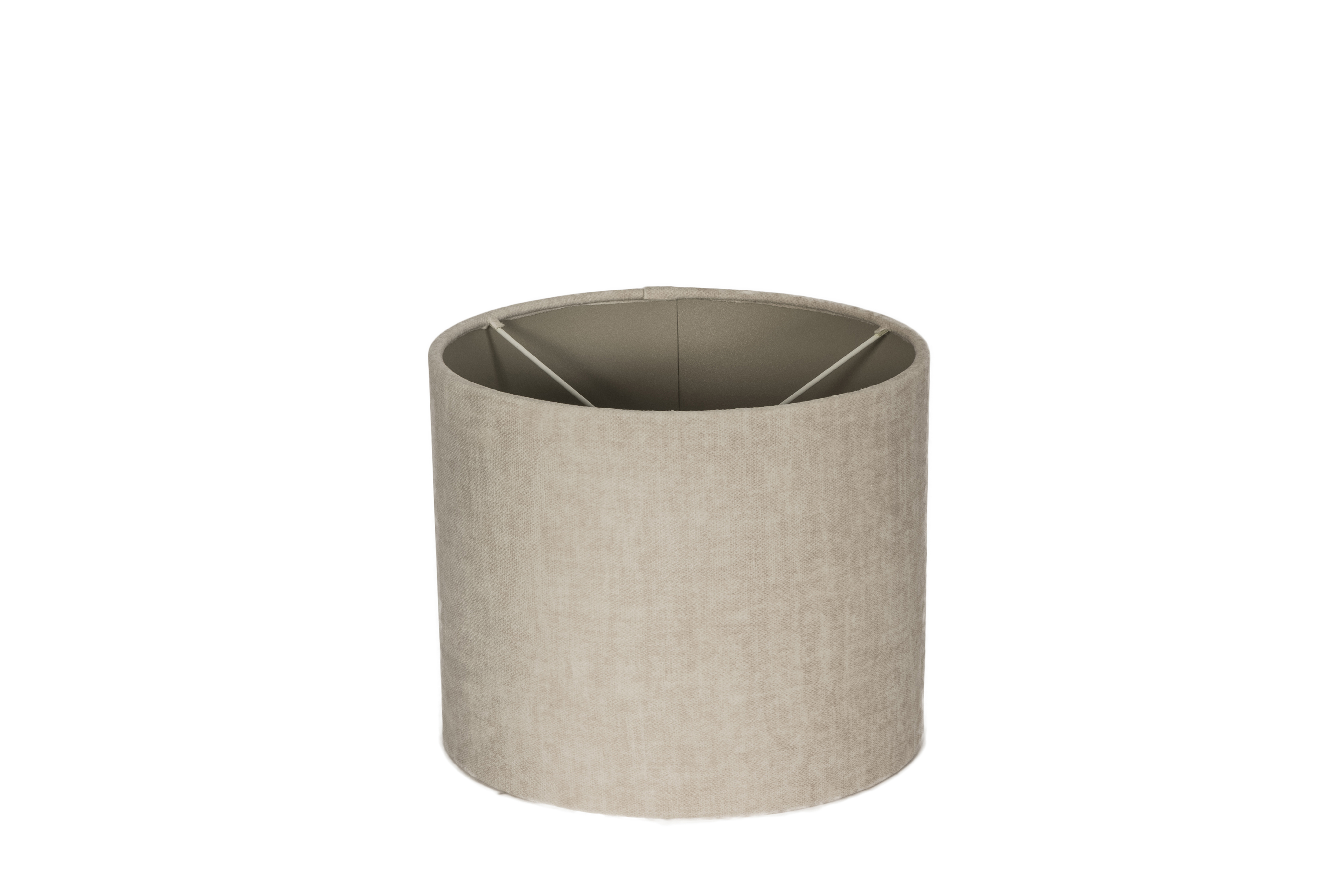 Lampenkap Ø25cm - stof - naturel