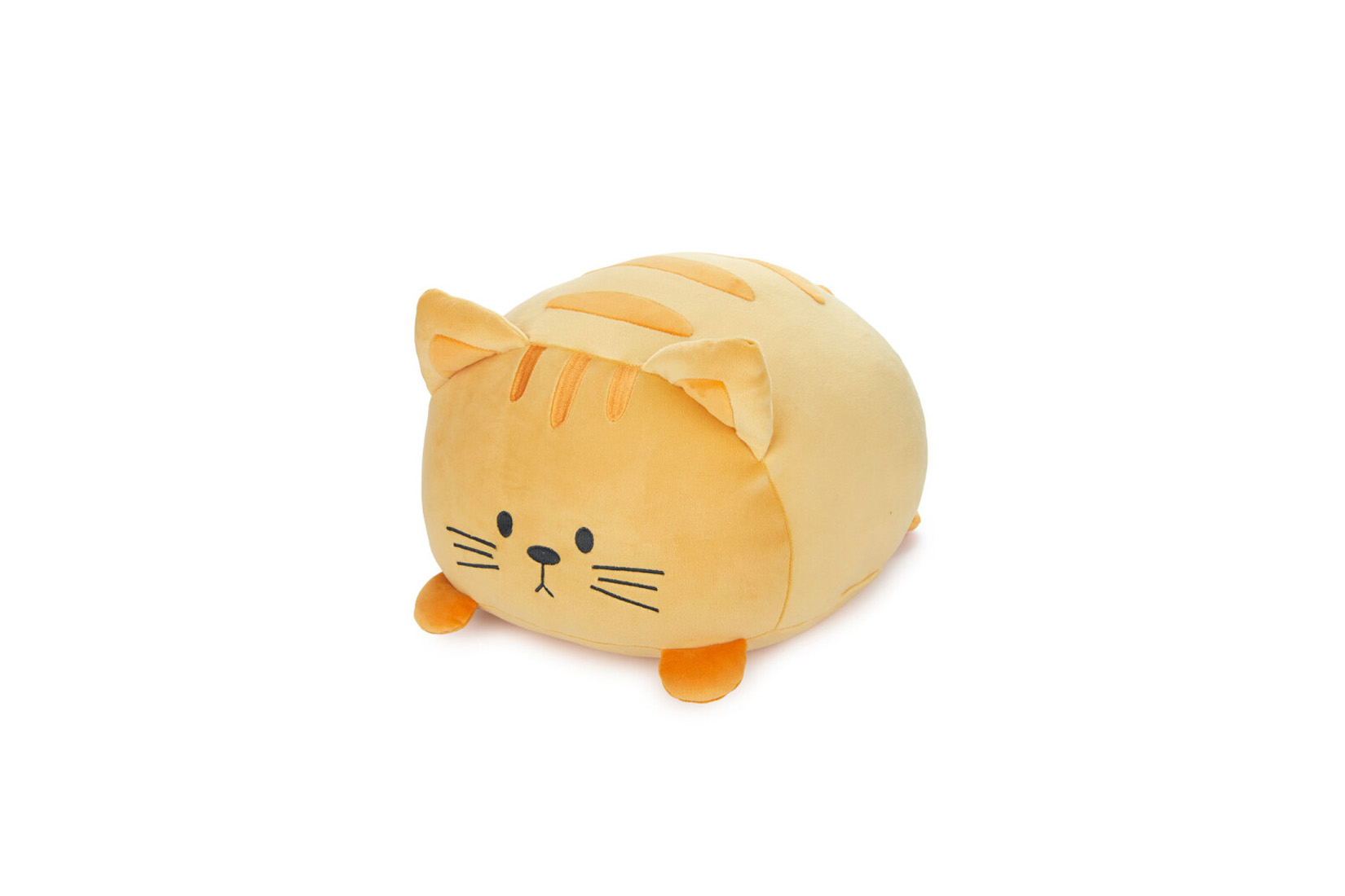 Kussen Kitty Tabby 33x30cm - polyester - oranje