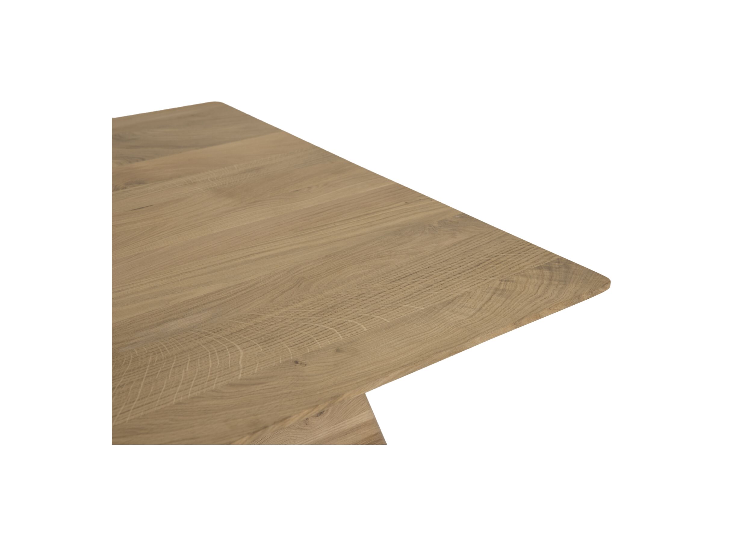 Table basse Float 80x80x30cm chêne massif - naturel