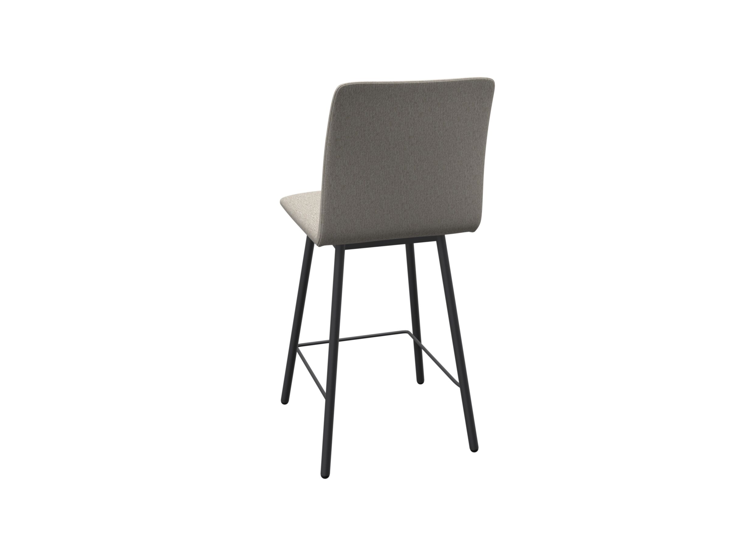 Aperçu - Chaise de bar Pisa ZH65cm - tissu & acier - vogue canvas & anthracite