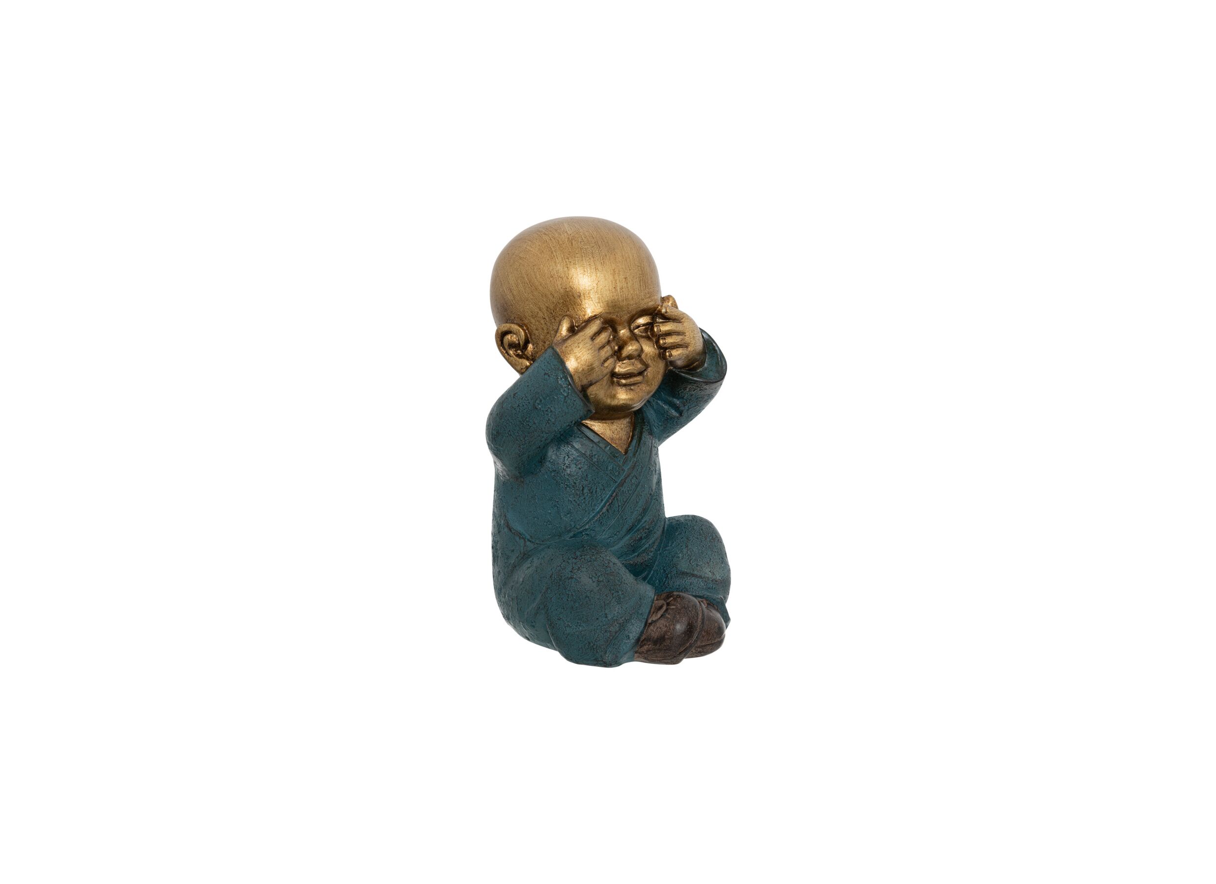 Aperçu - Statue bouddha Sagesse Jiling H21cm lot de 3