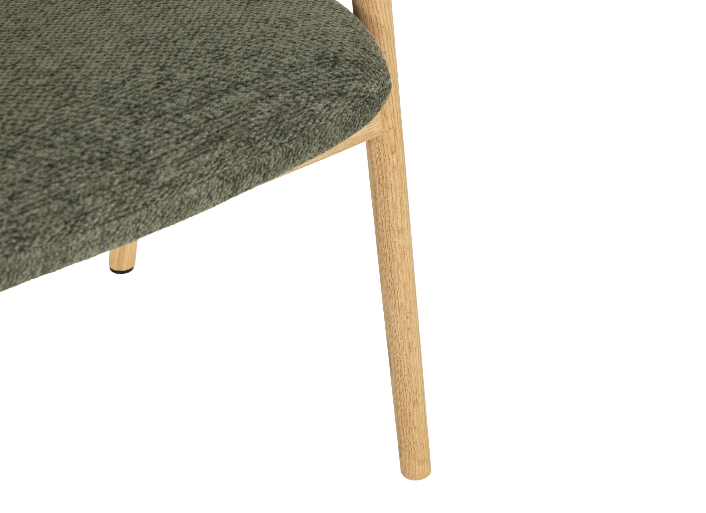 Detail - Chaise Hierro 60x57x80cm - tissu - vert