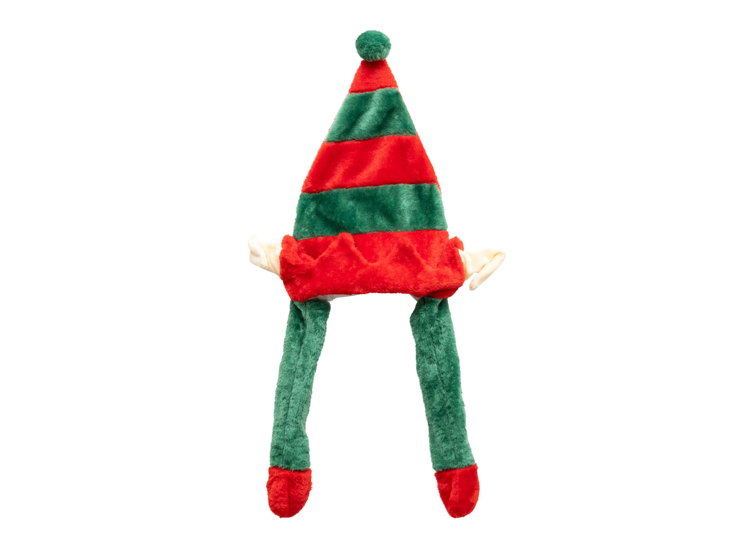 Plus Important - Décoration de Noël Chapeau Elf en mouvement avec du son