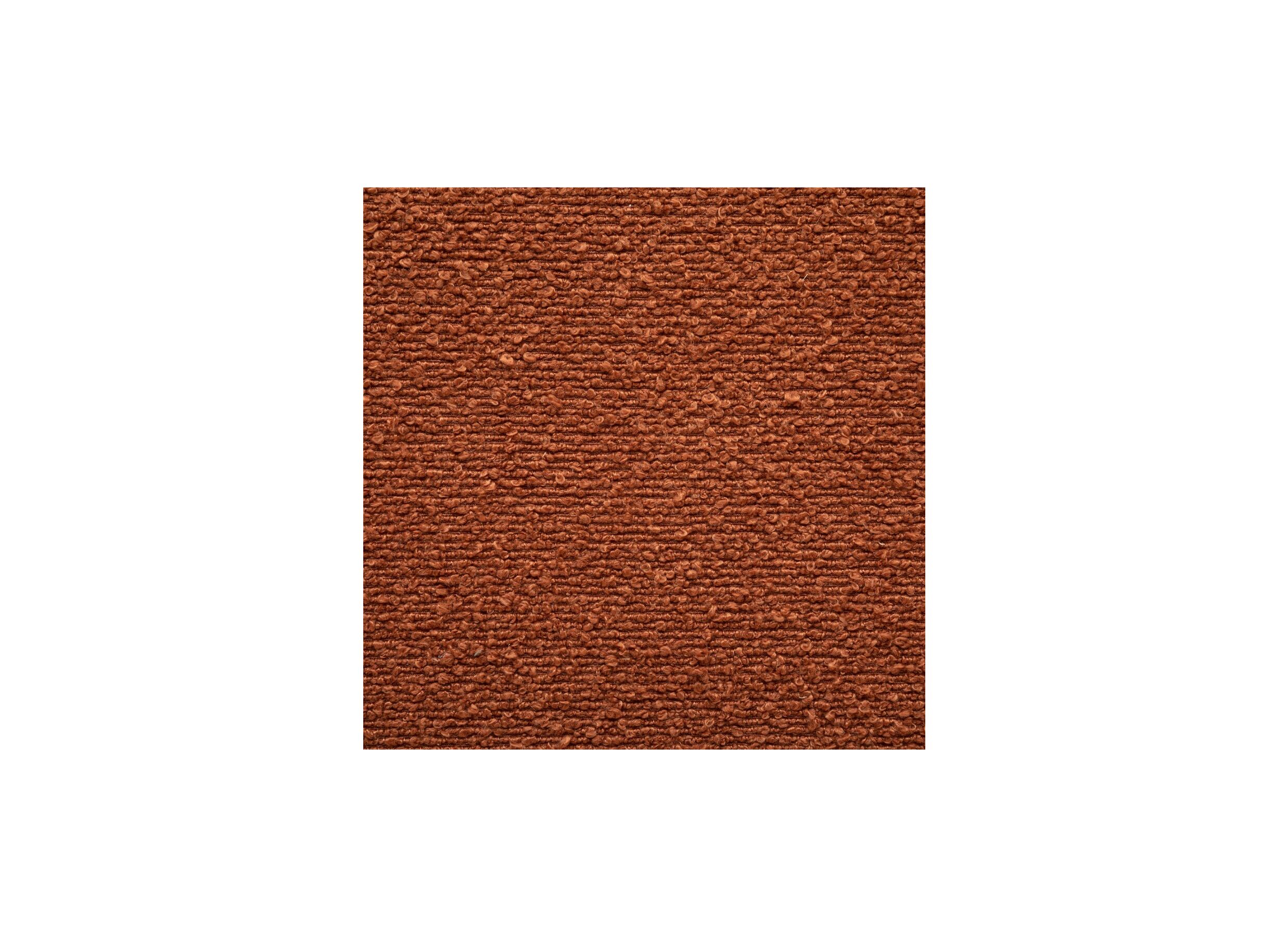 Pouf 41x35,5cm bouclé amber