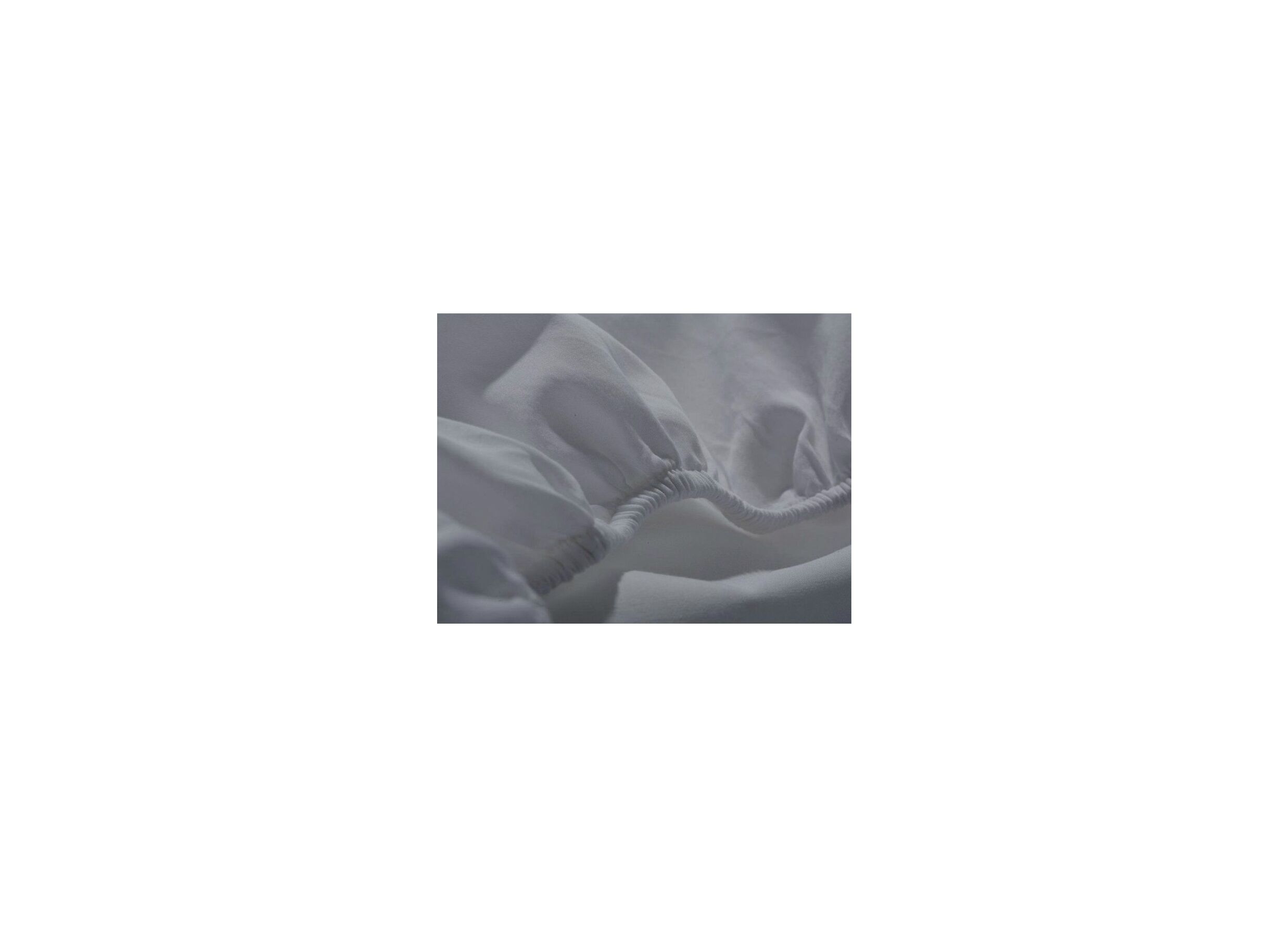 Drap-housse 180x200cm coton gris foncé