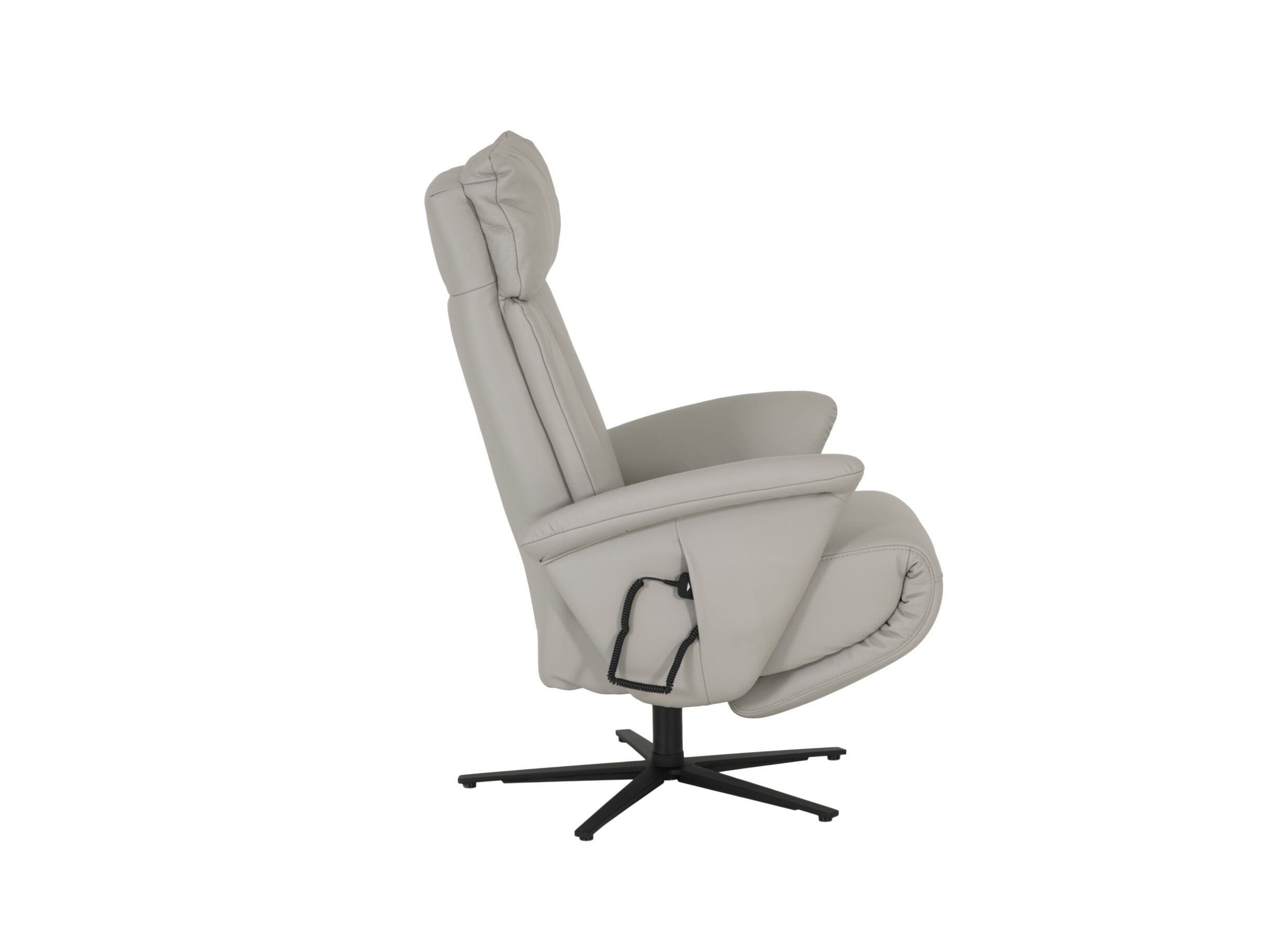 Aperçu - Fauteuil relax 7804 électrique cuir gris