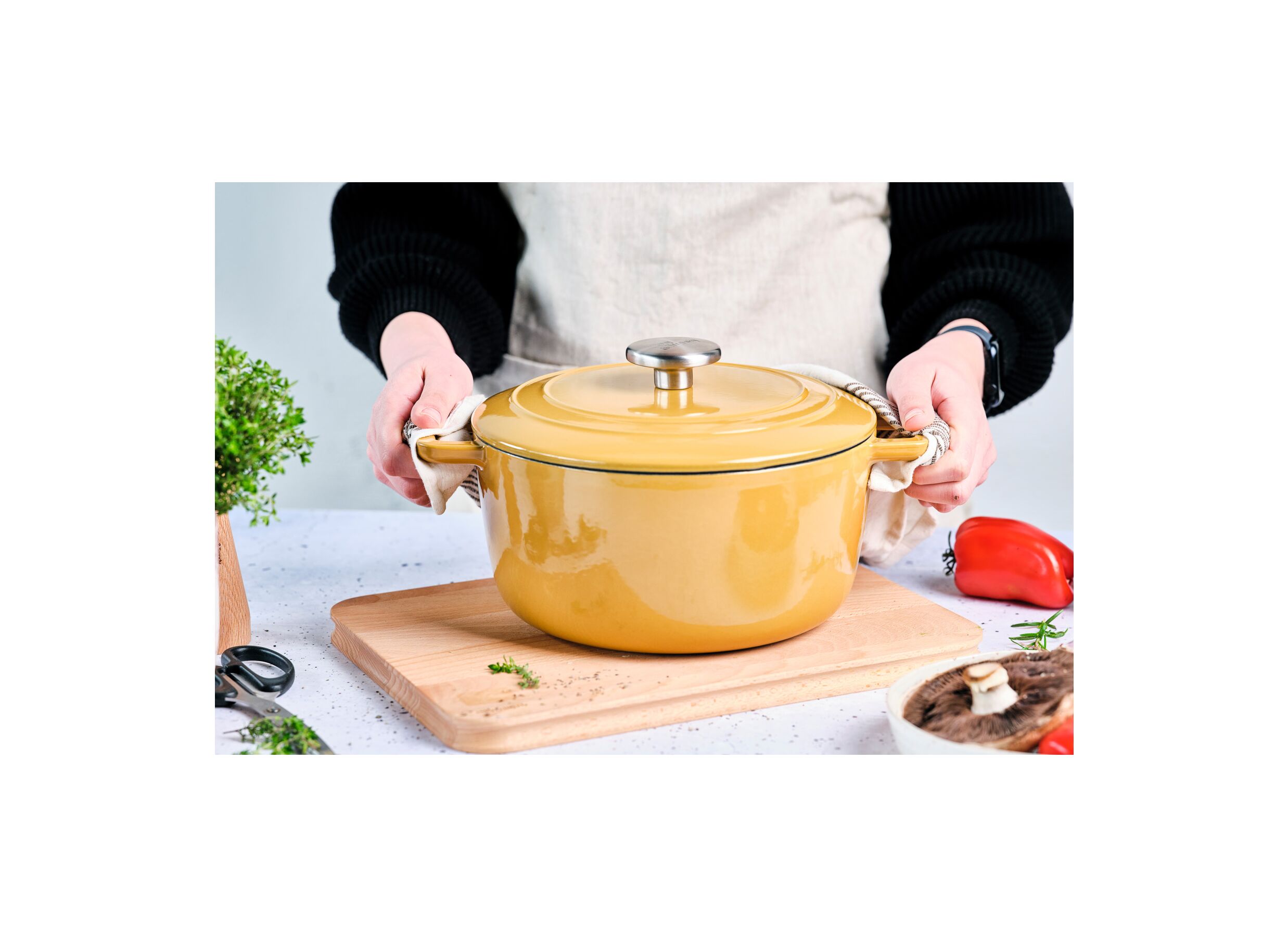 Foto ambiance - Cocotte Fontestic Ø24cm 4,6L - fonte