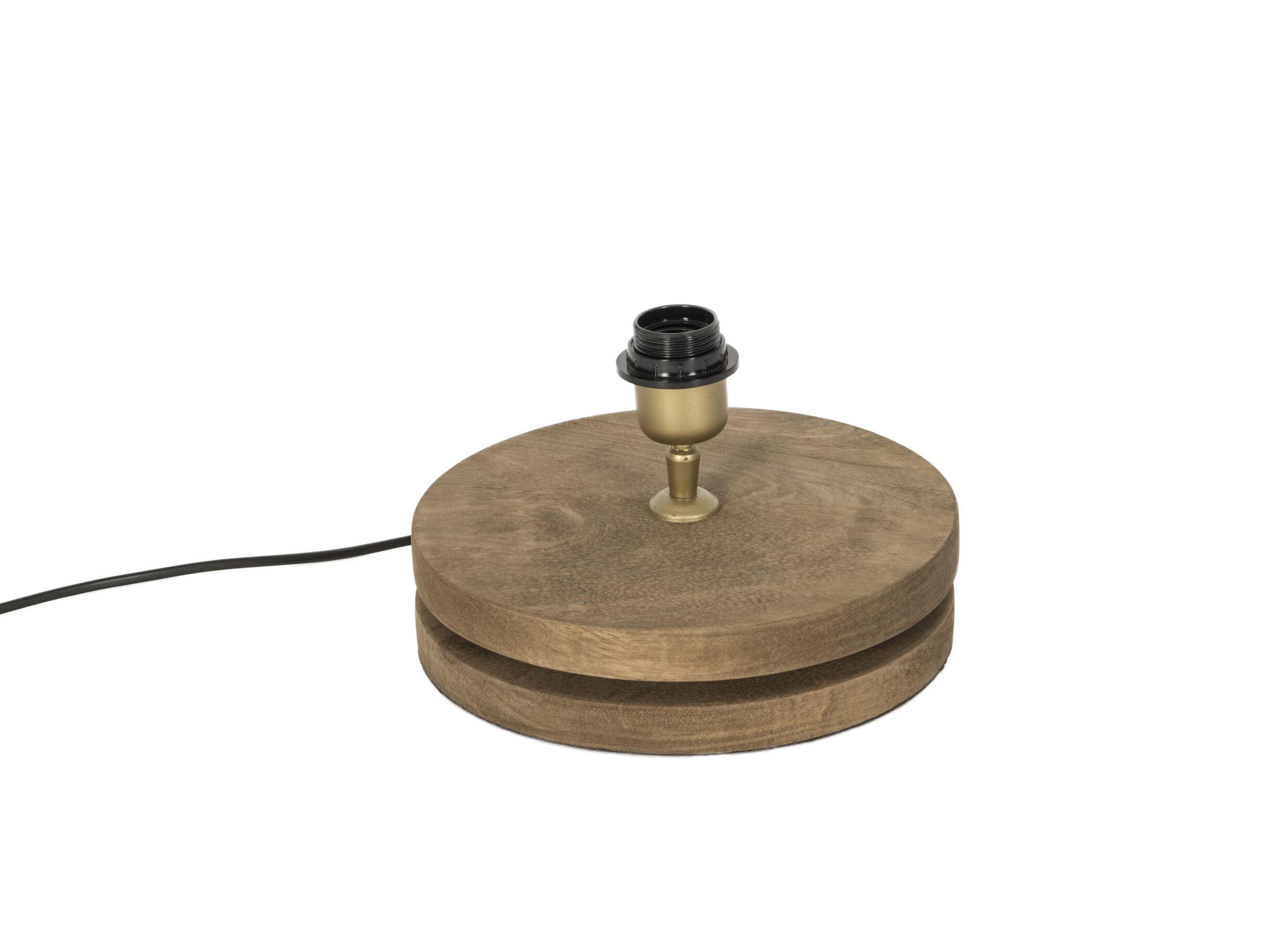 Lampenvoet Ø20cm - hout - naturel - Pied de lampe Ø20cm - bois - naturel