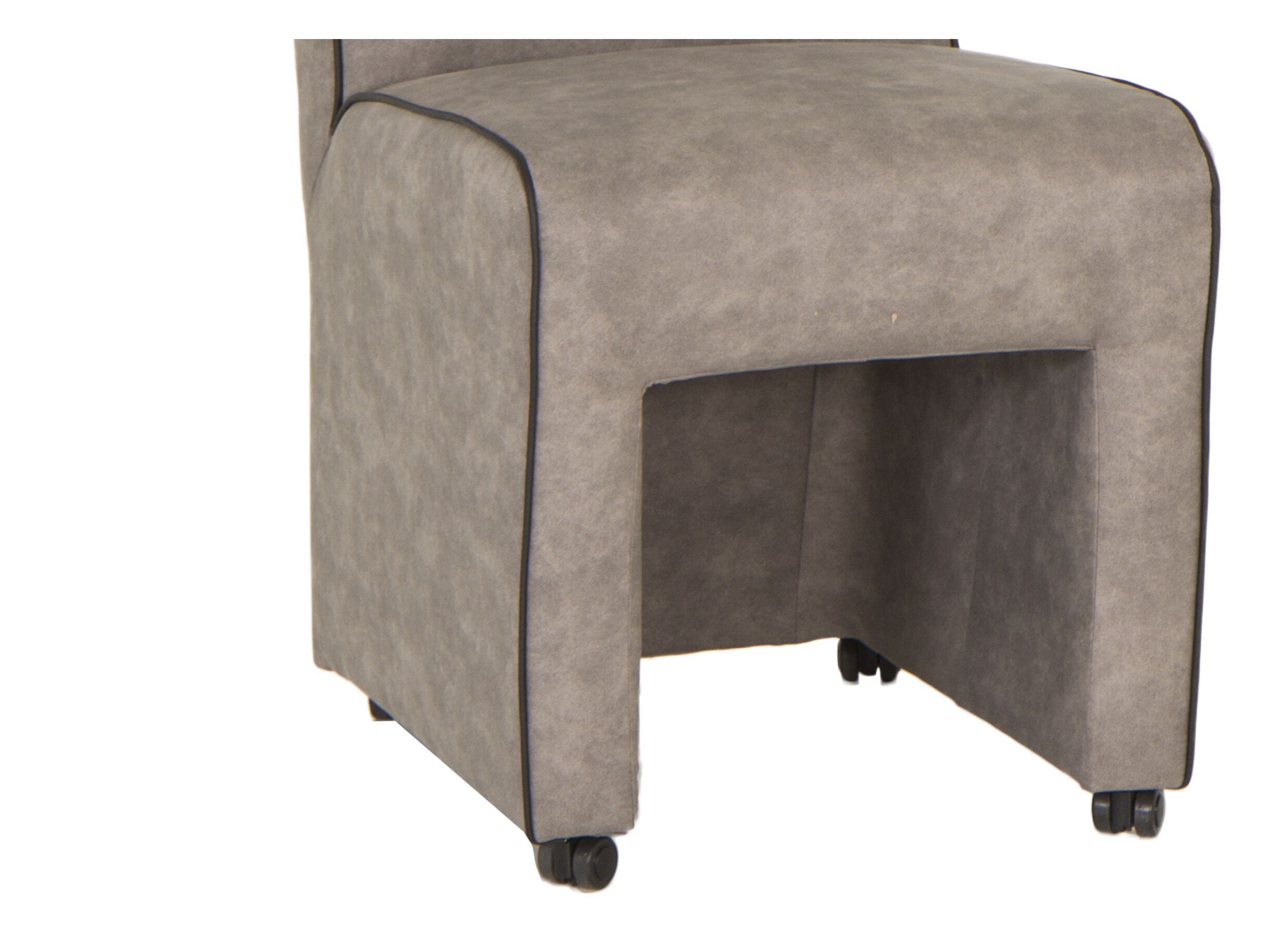 Detailfoto - Stoel Cowboy 51x60x95cm - microvezel - silver preston