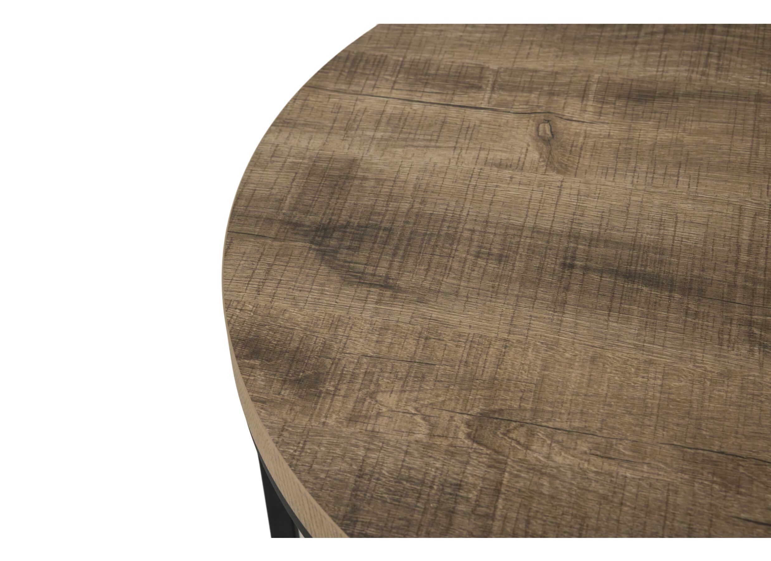Detailfoto - Bijzettafel SL2303 Ø76xH45,5cm/Ø56xH38,5cm - metaal/decor - tropix set van 2