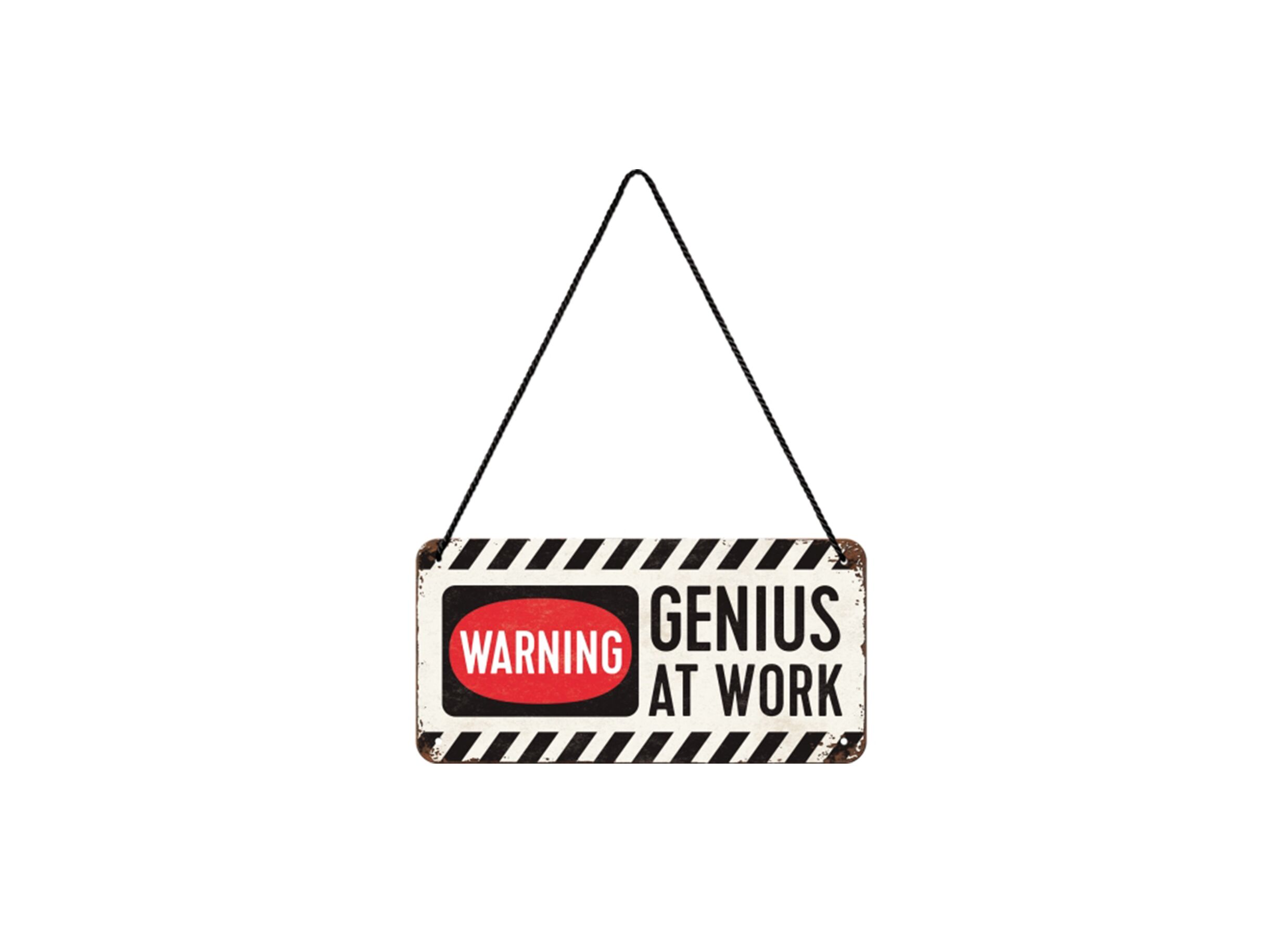 Plaque 10x20cm Genius - Plaque 10x20cm Genius