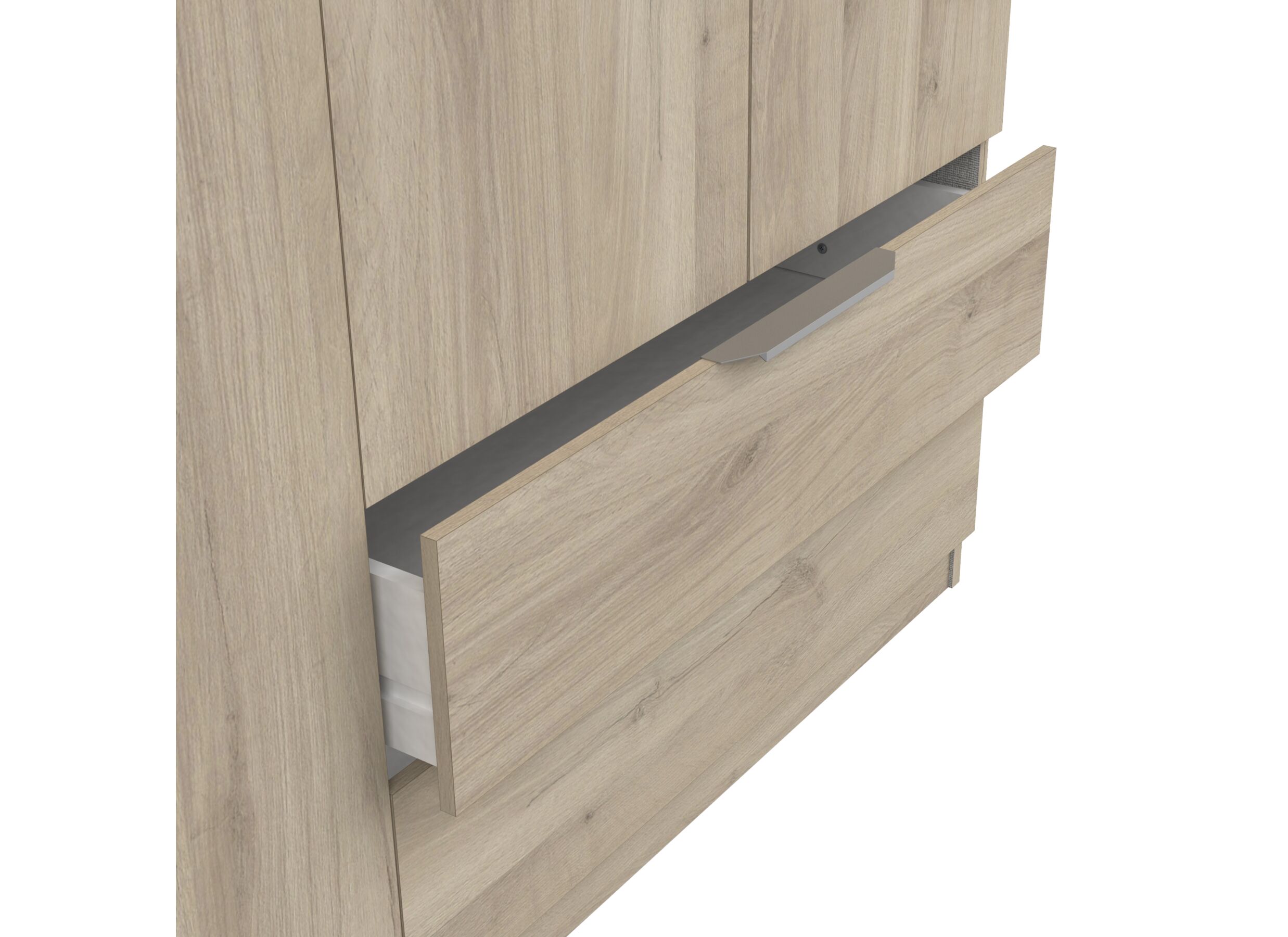 Kleerkast Ghost 157cm - decor - kronberg eik