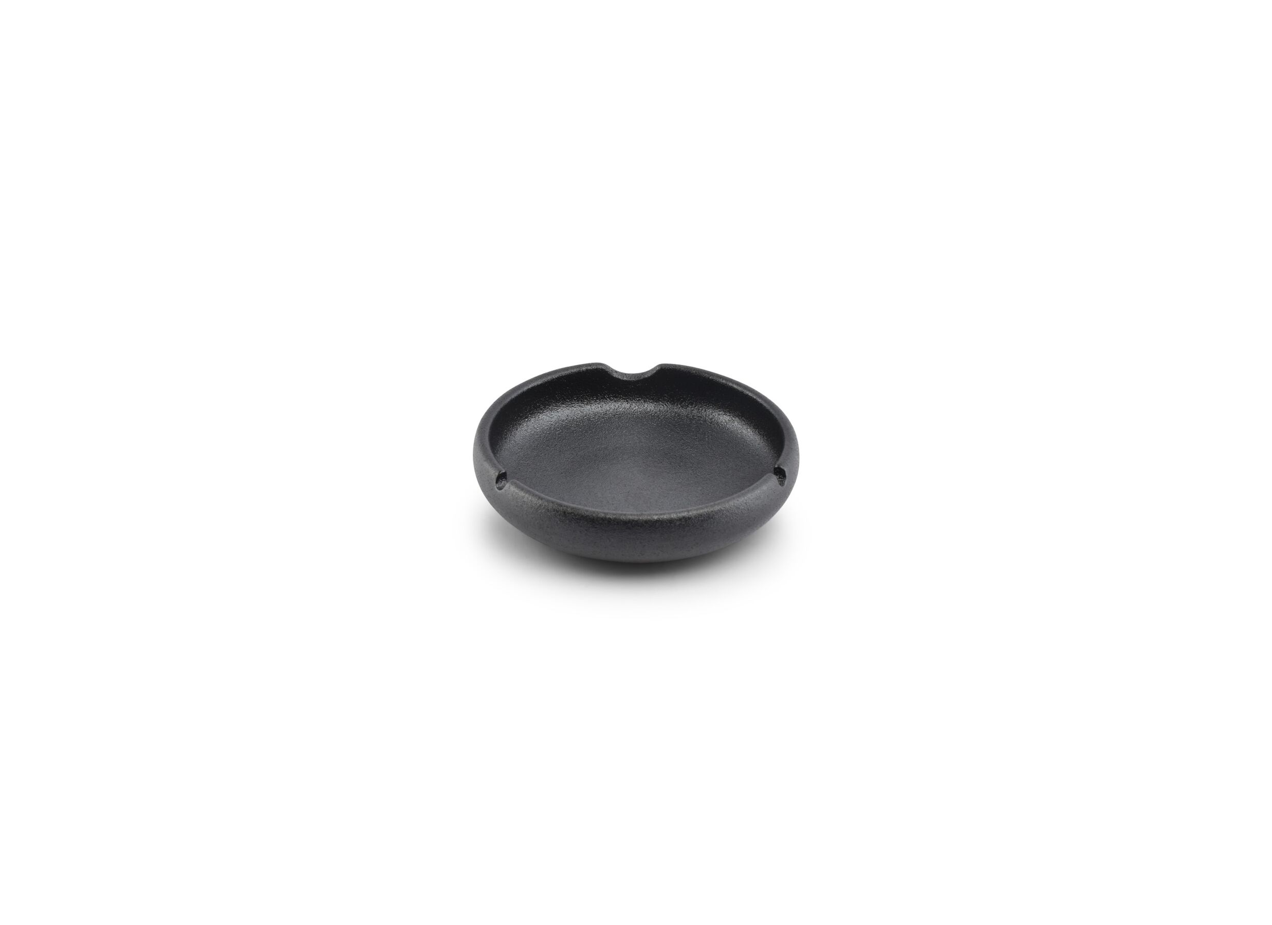 Asbak Smoke Ø14 - Asbak Smoke Ø14,5cm porselein zwart