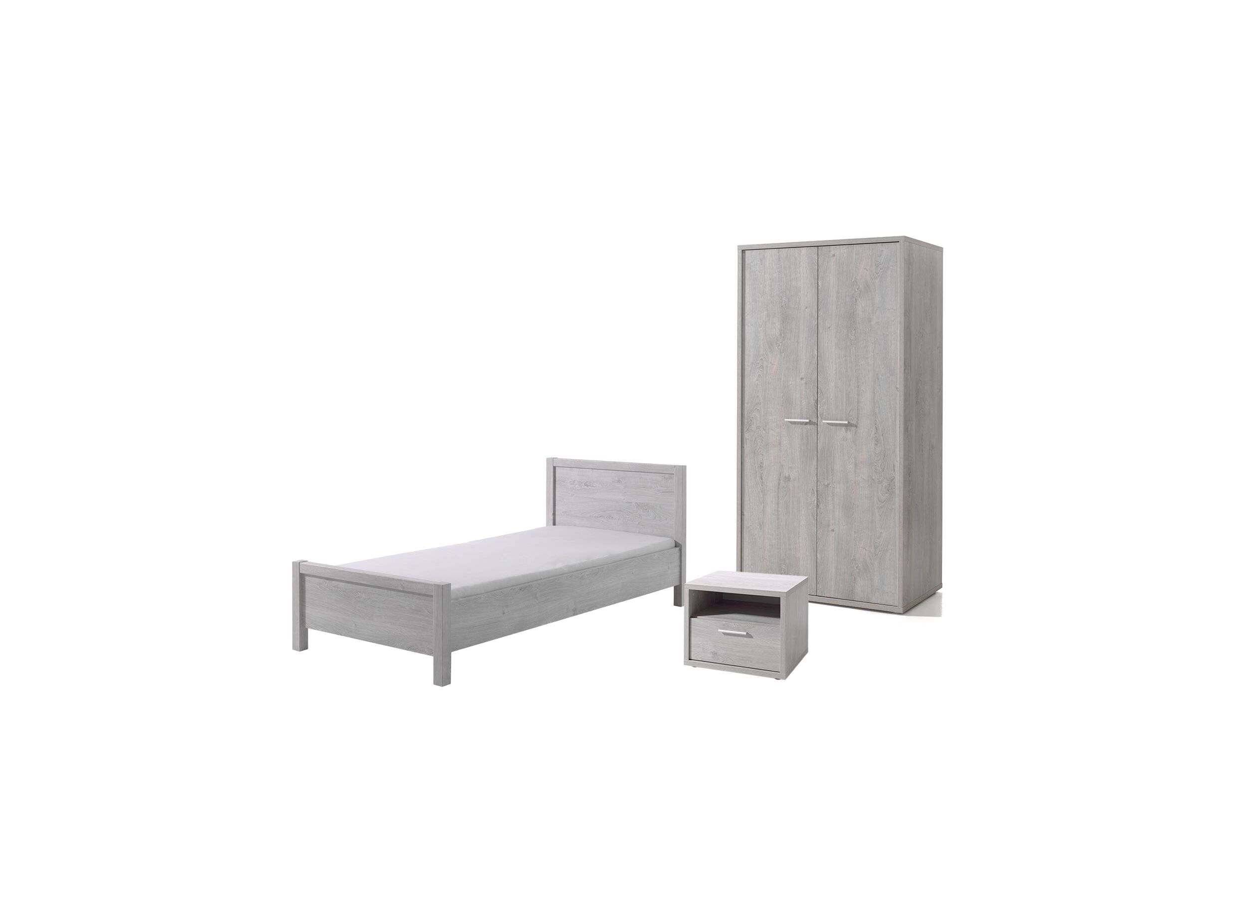 Chambre enfant Vic avec armoire 2 portes - Chambre enfant Vic avec armoire 2 portes