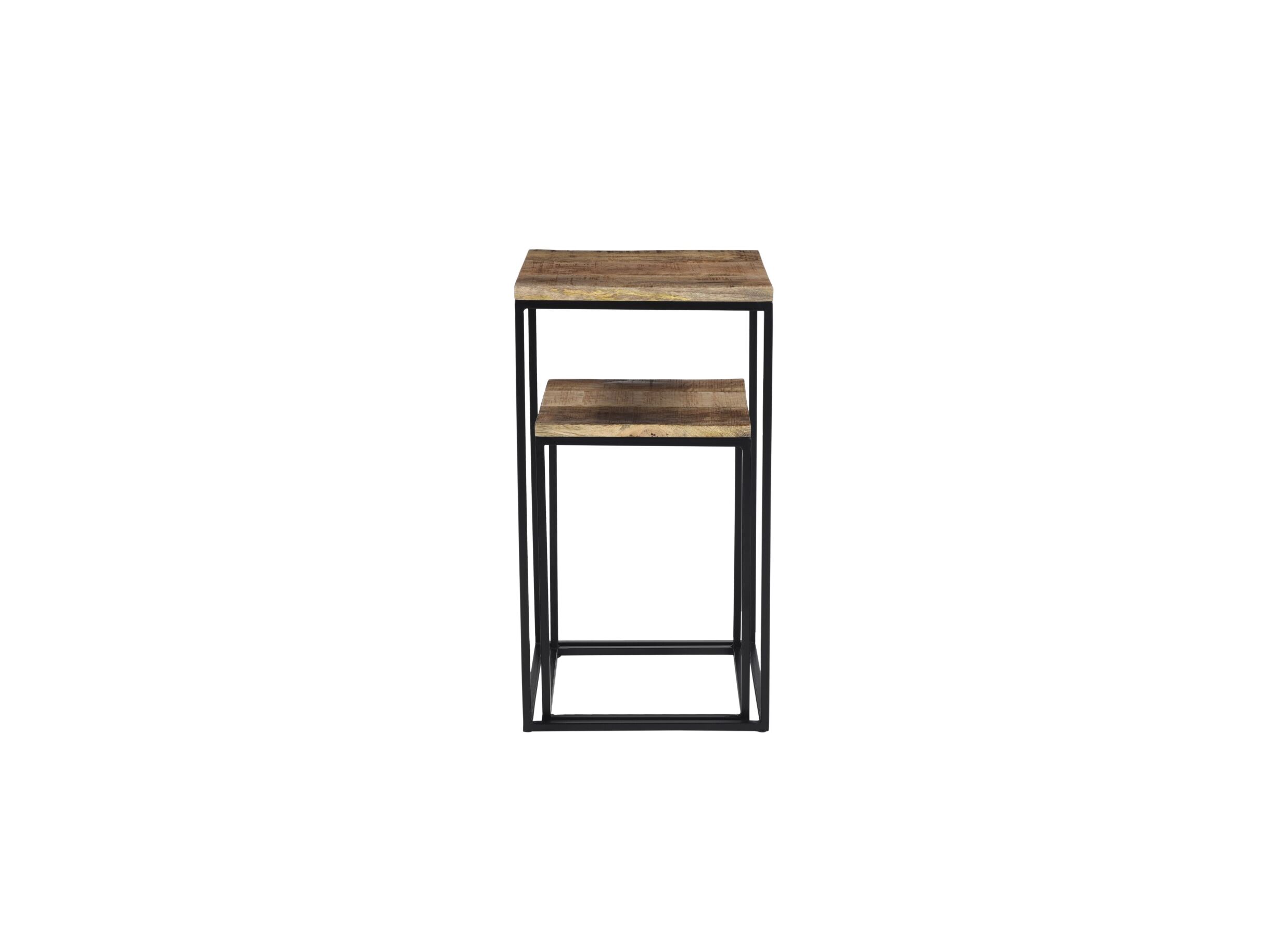 Aperçu - Table d'appoint Maya 35x35cm lot de 2