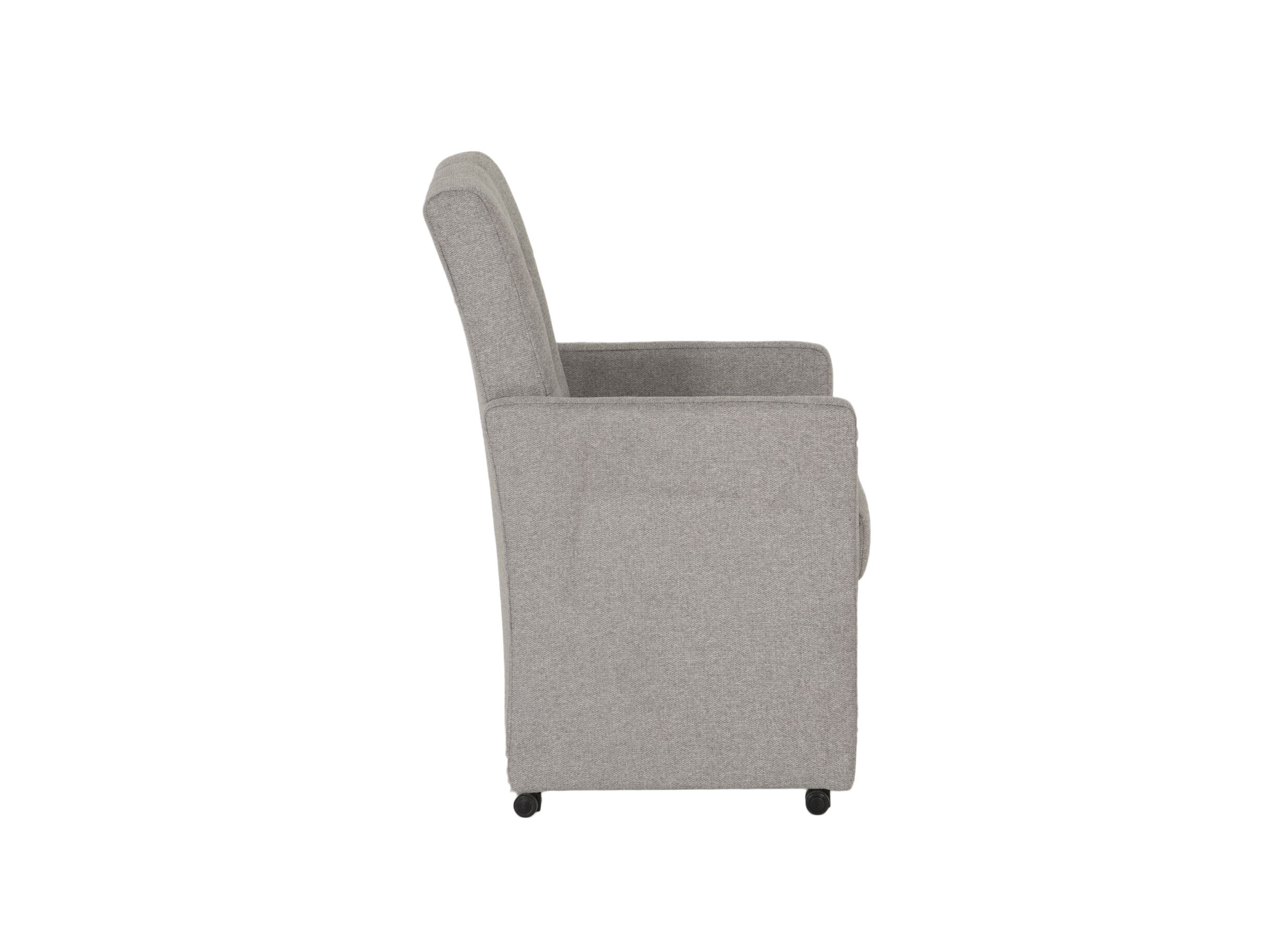 Aperçu - Chaise Bilbao 59x57x97cm - tissu - gris