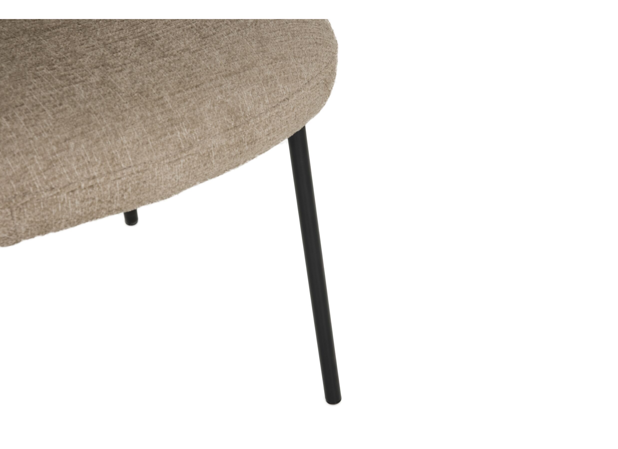 Detailfoto - Stoel Levanto 64x52x83cm - stof - beige